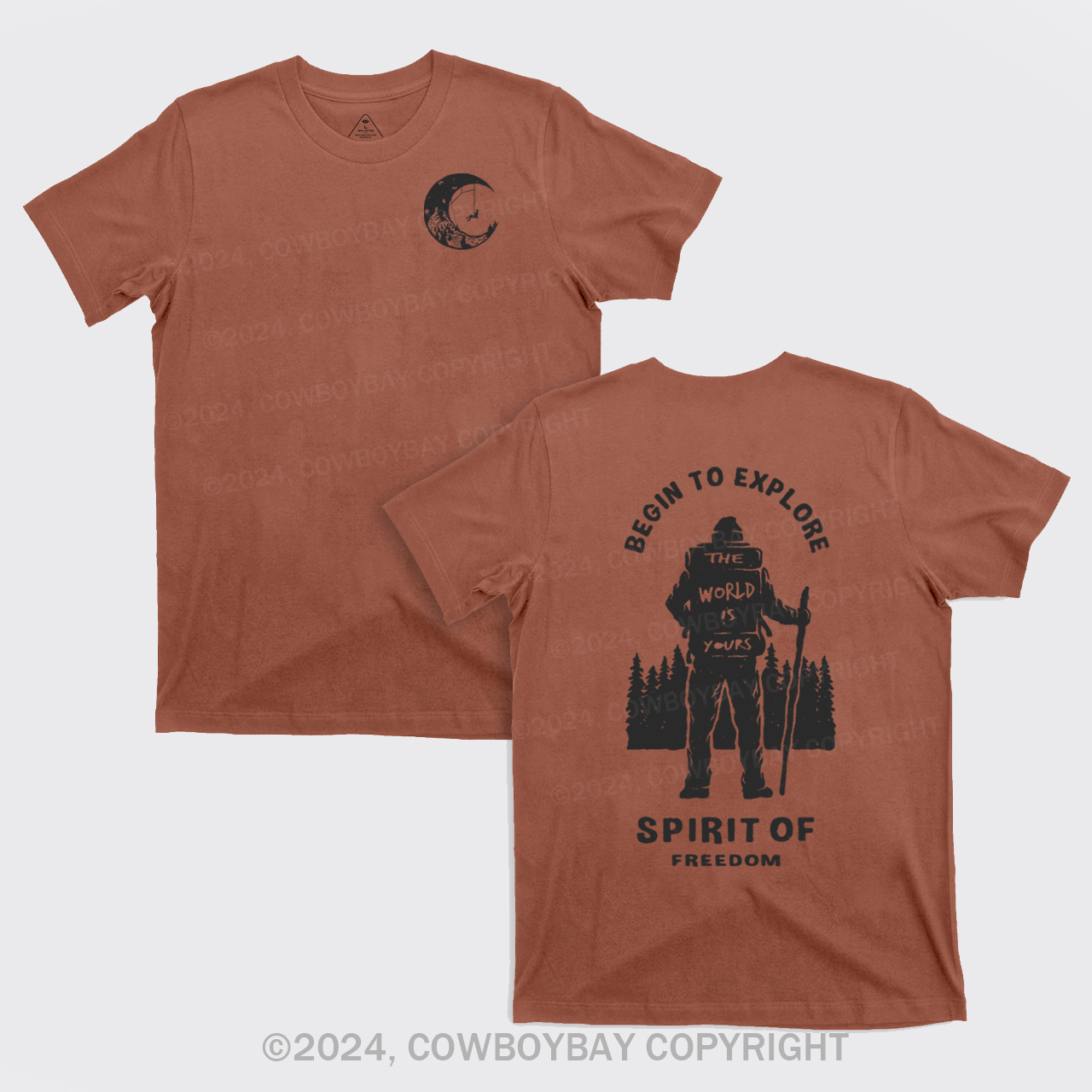 Climber's Sky T-Shirts