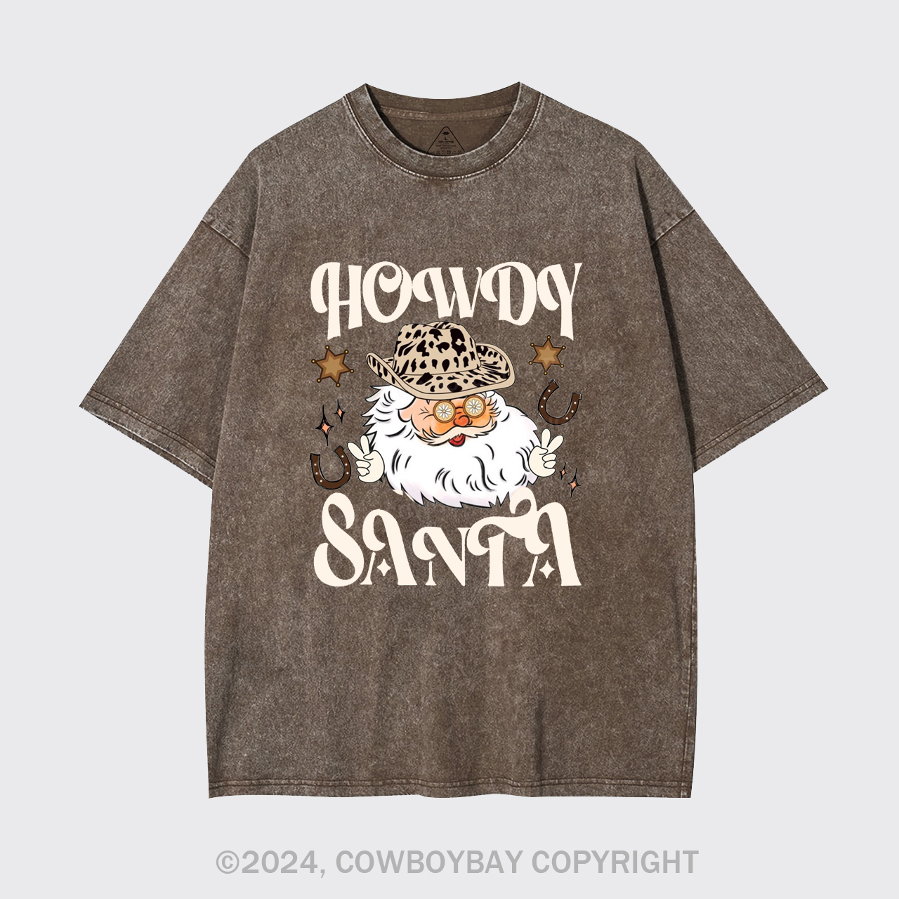 Howdy Santa Garment-dye Tees