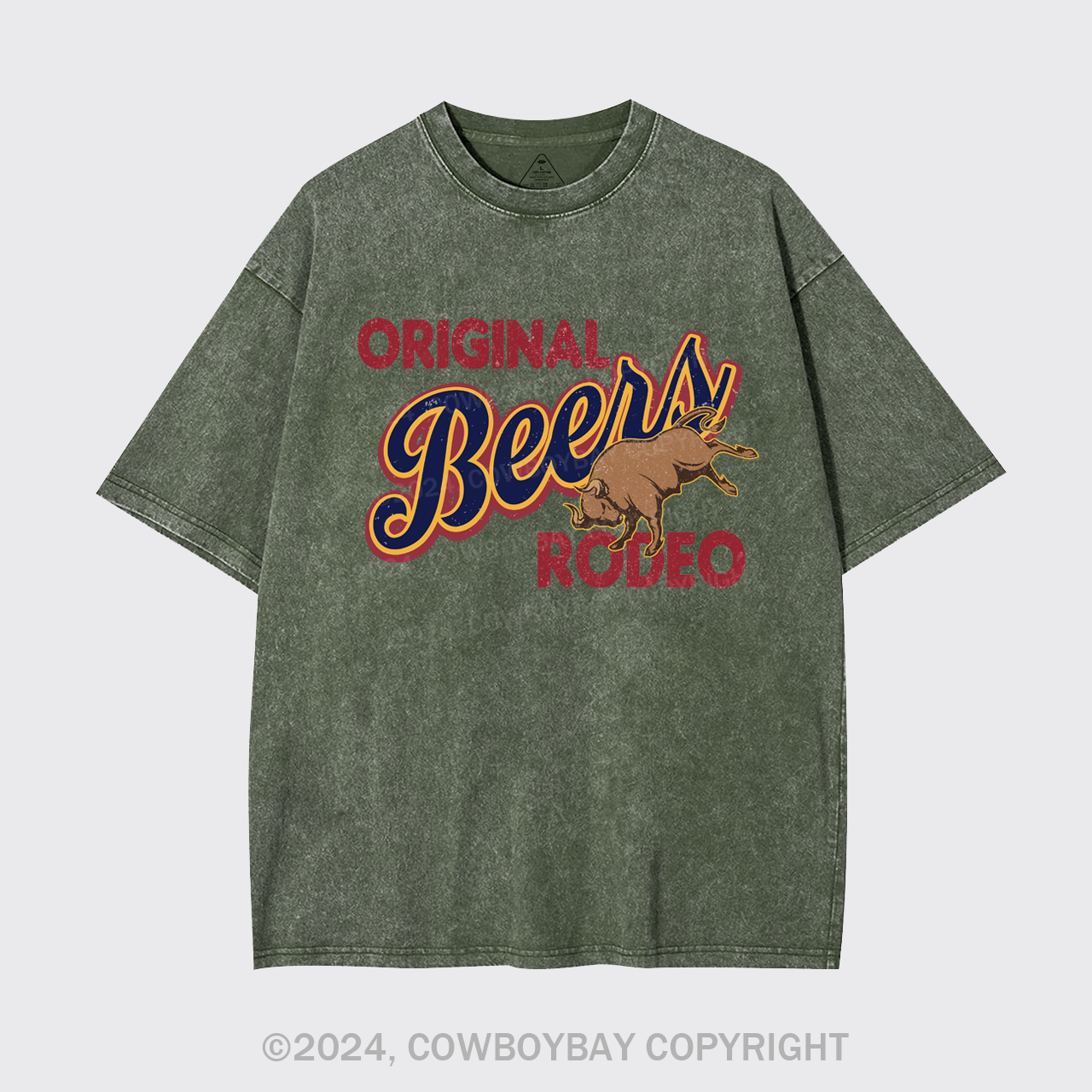 Rodeo And Beers Garment-dye Tees