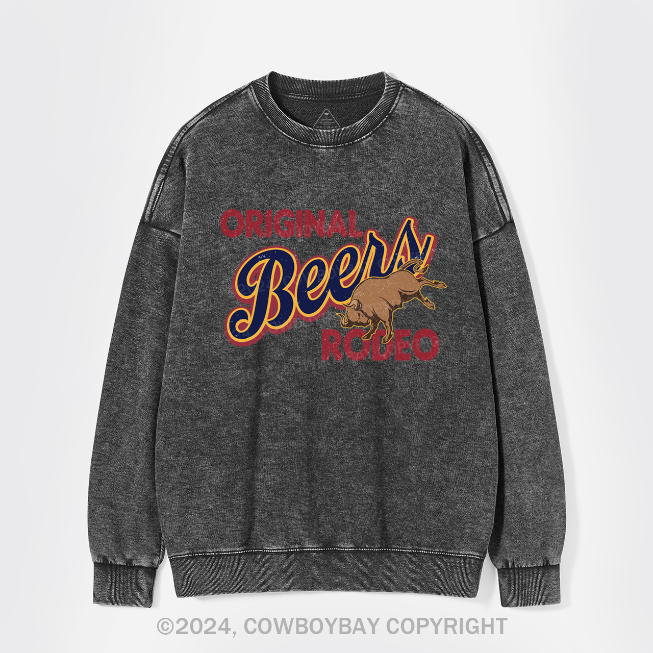 Rodeo And Beers Washed Sweatshirts