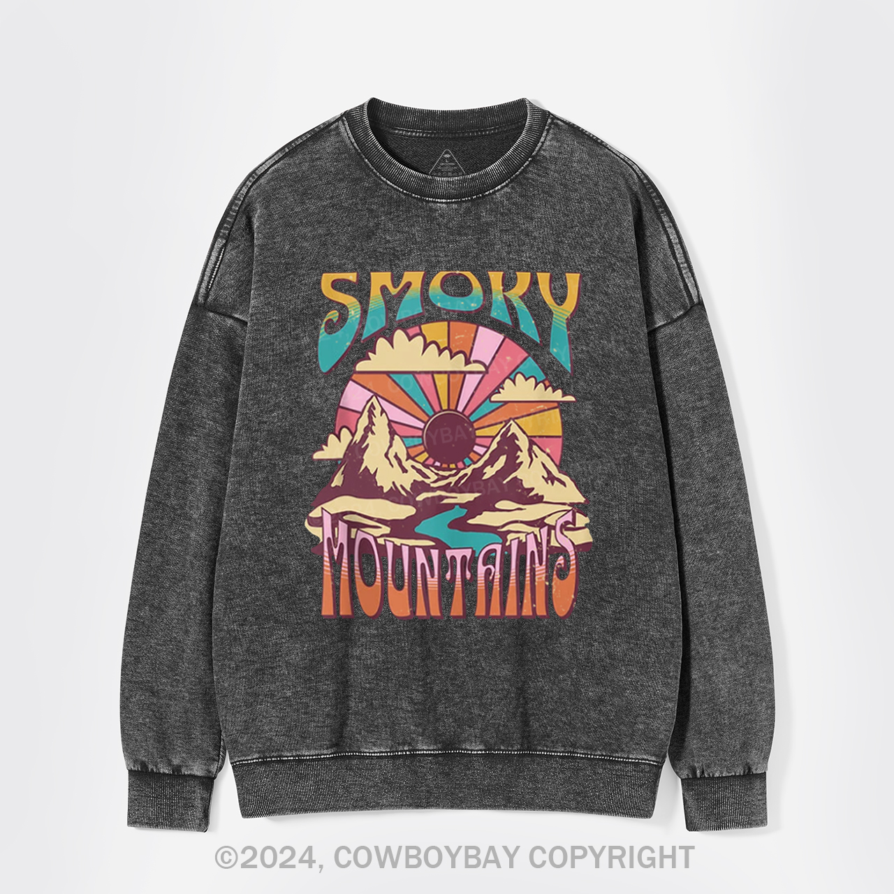 Great Smoky Mountains Washed Sweatshirts