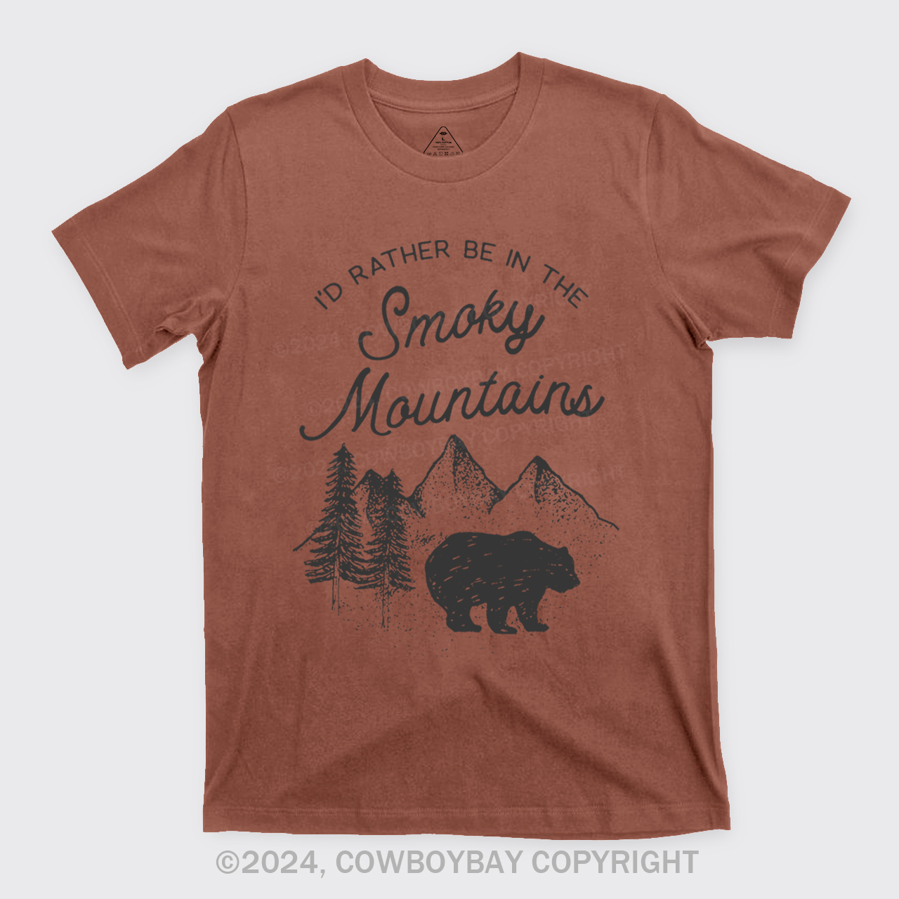 I'd Rather Be In The Great Smoky Mountains T-Shirts