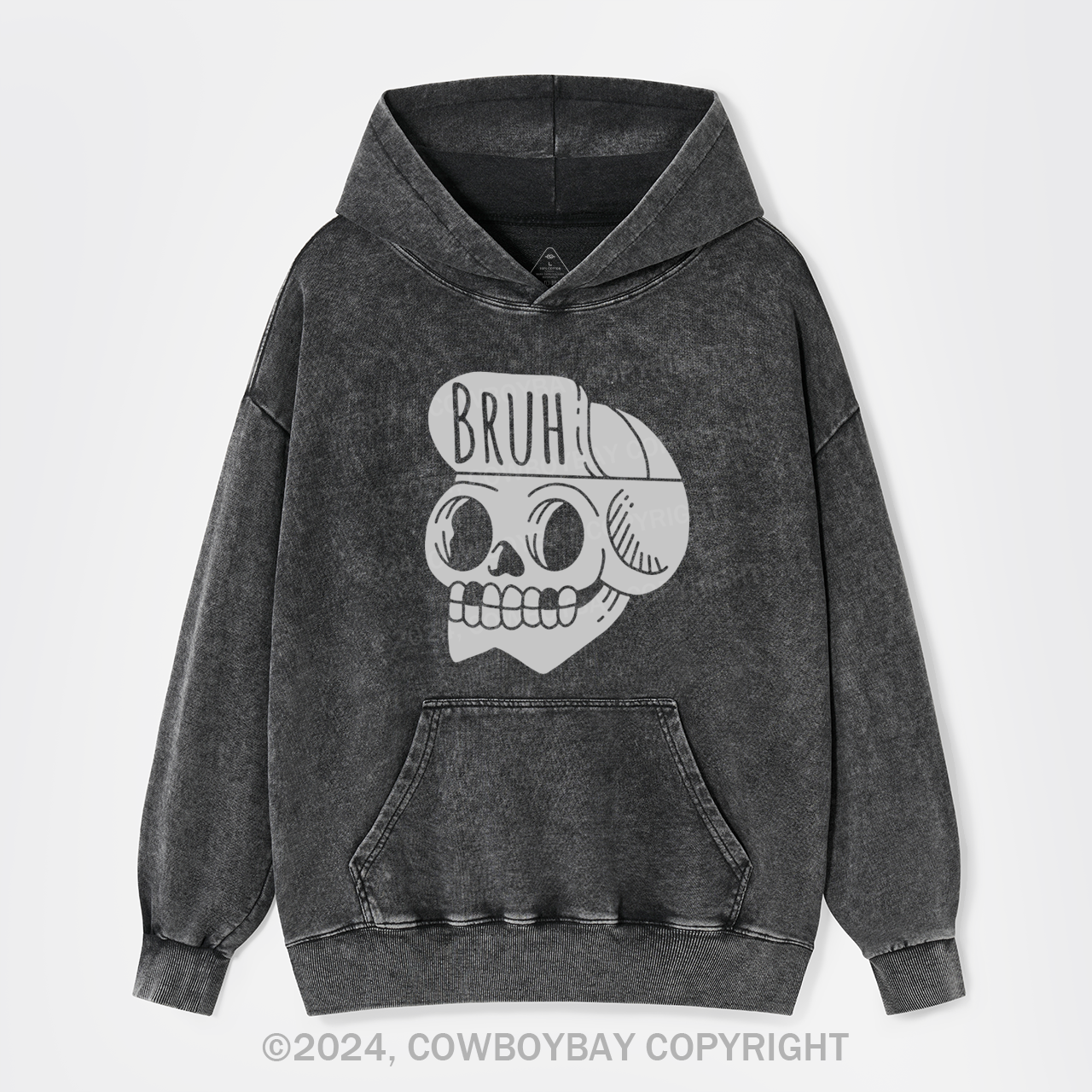 Bruh Garment-Dye Hoodies
