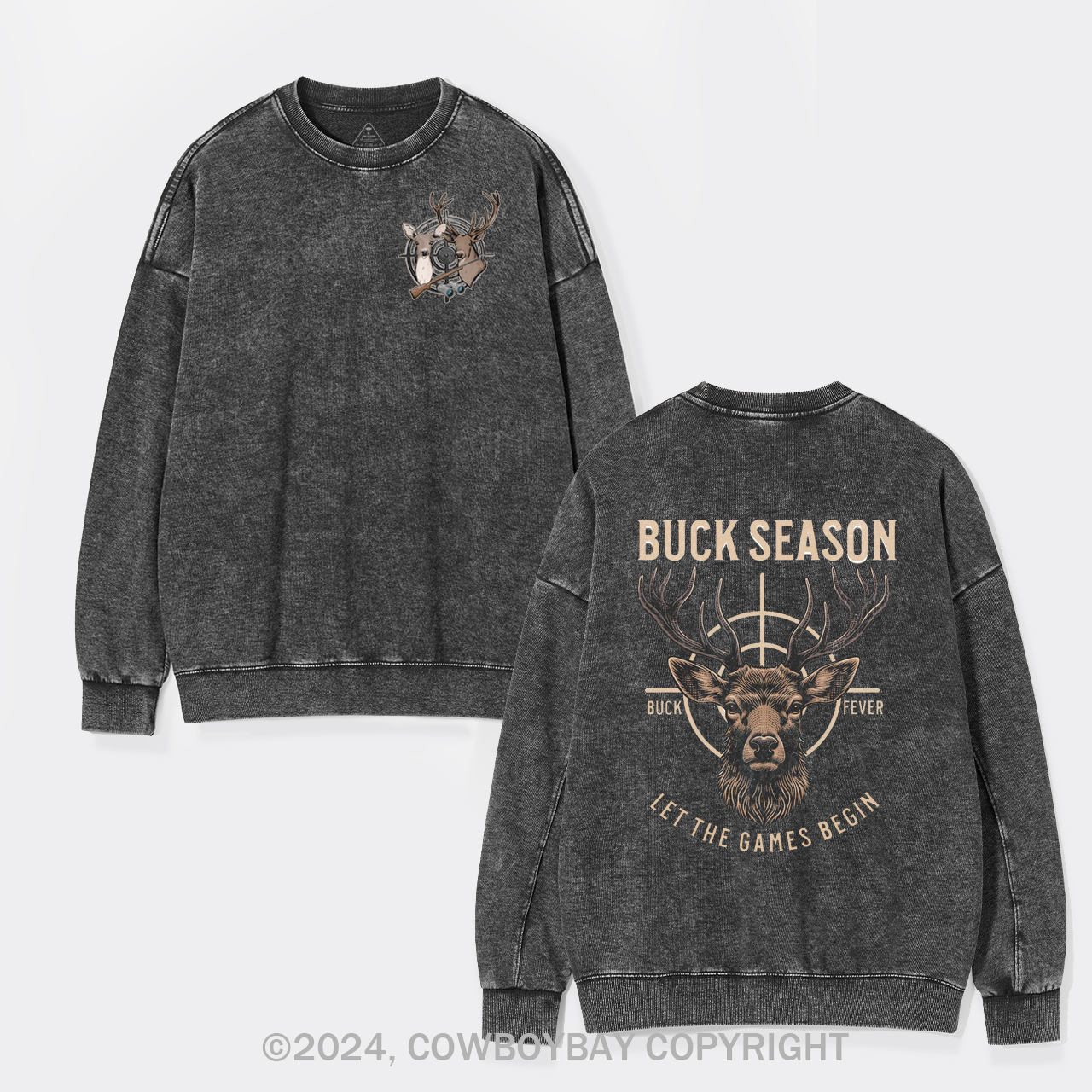 Fill The Freezer Season Washed Sweatshirts