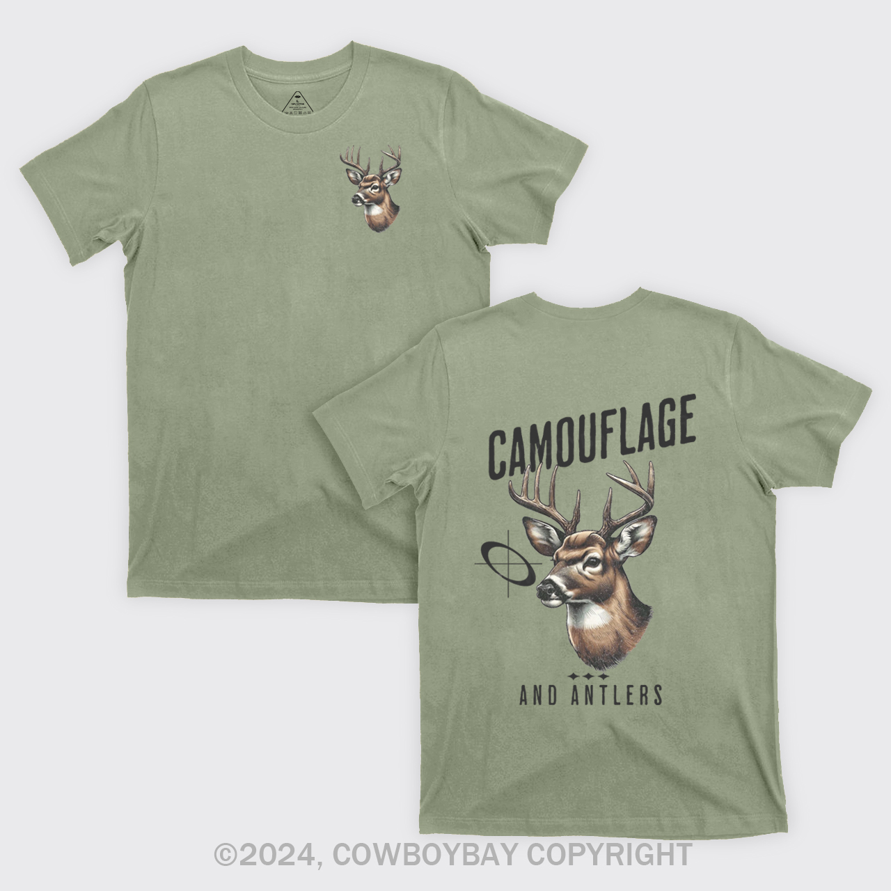 Camouflage Deer Hunting T-Shirts