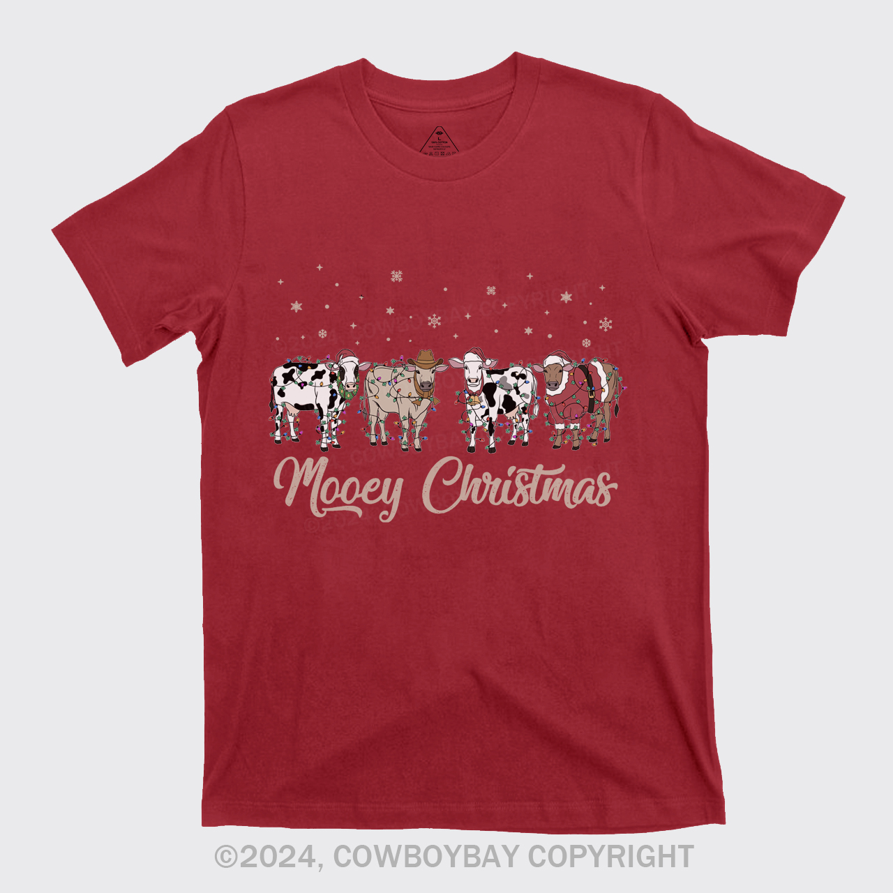 Christmas Cow T-Shirts