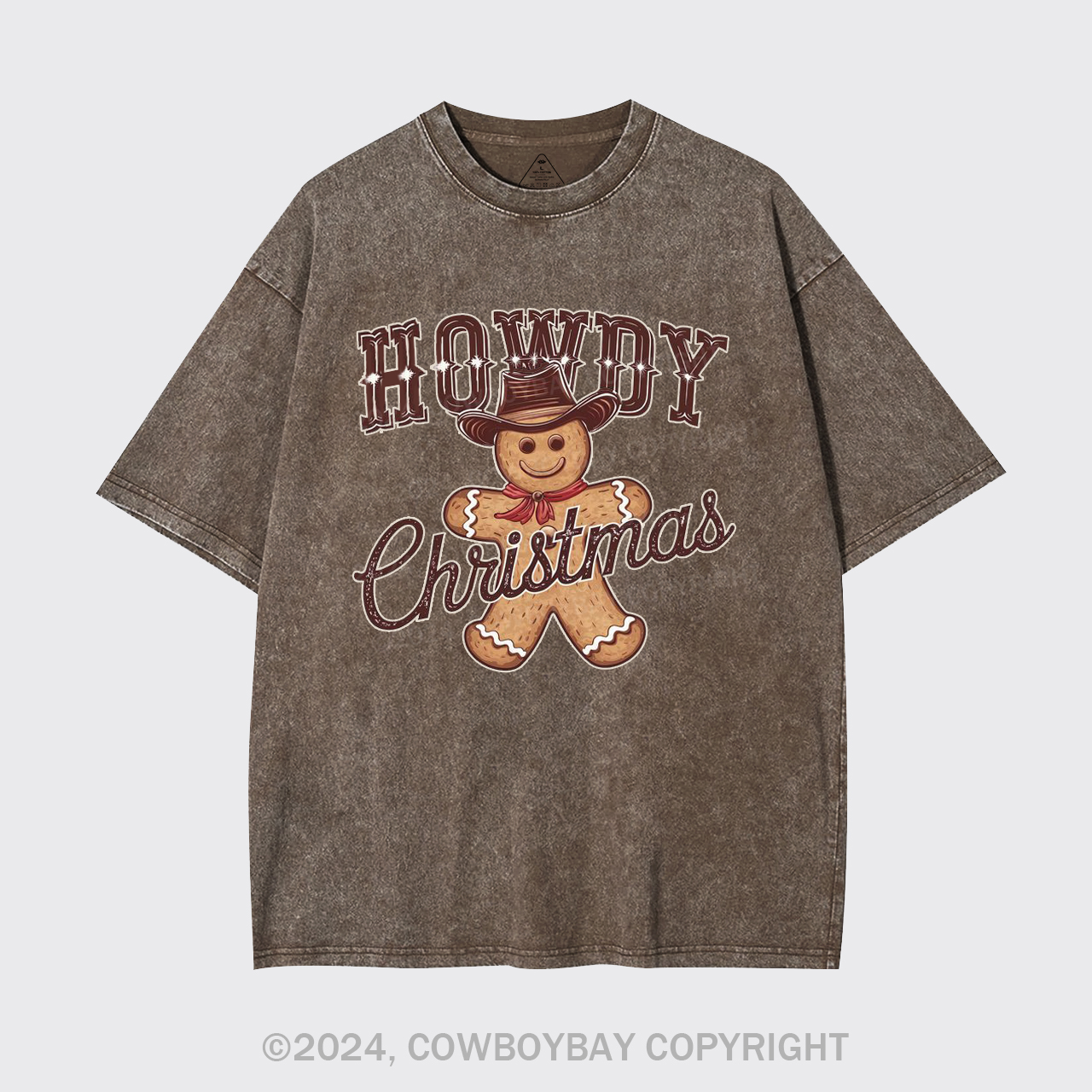 Howdy Christmas Garment-dye Tees