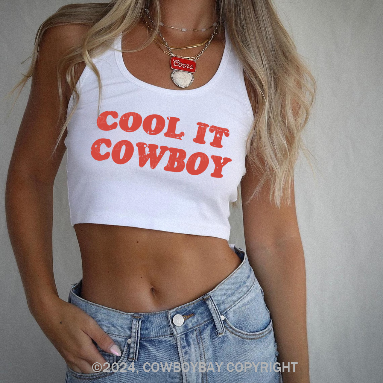 Cool It Cowboy Tank Top