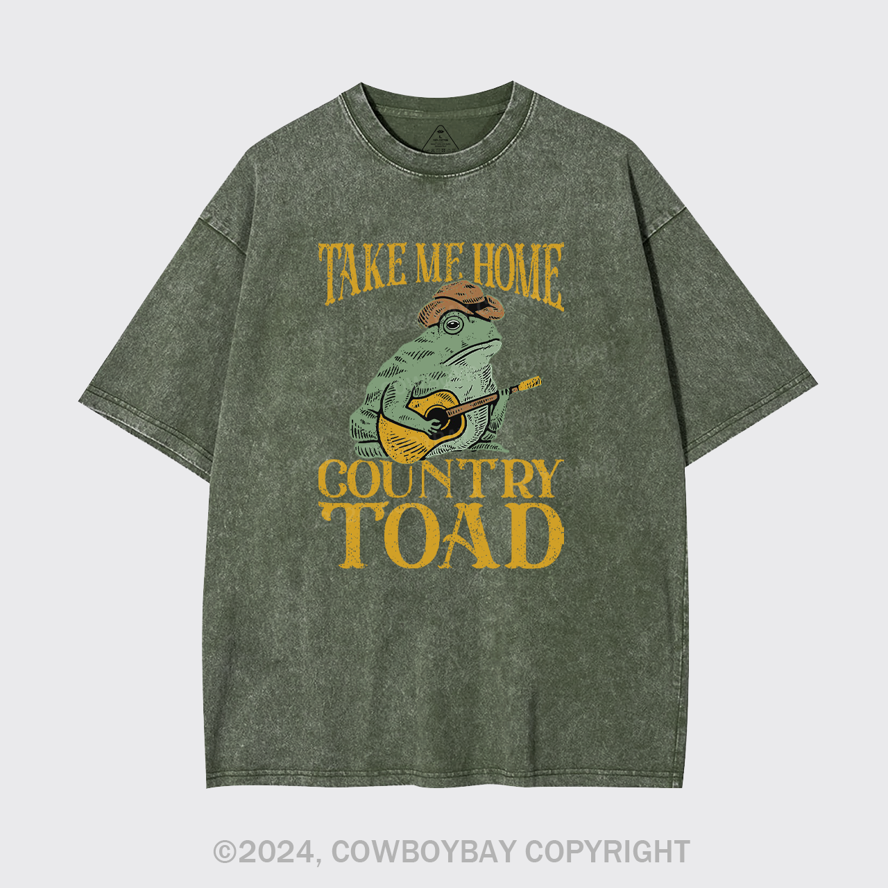 Take Me Home Country Toad Garment-dye Tees