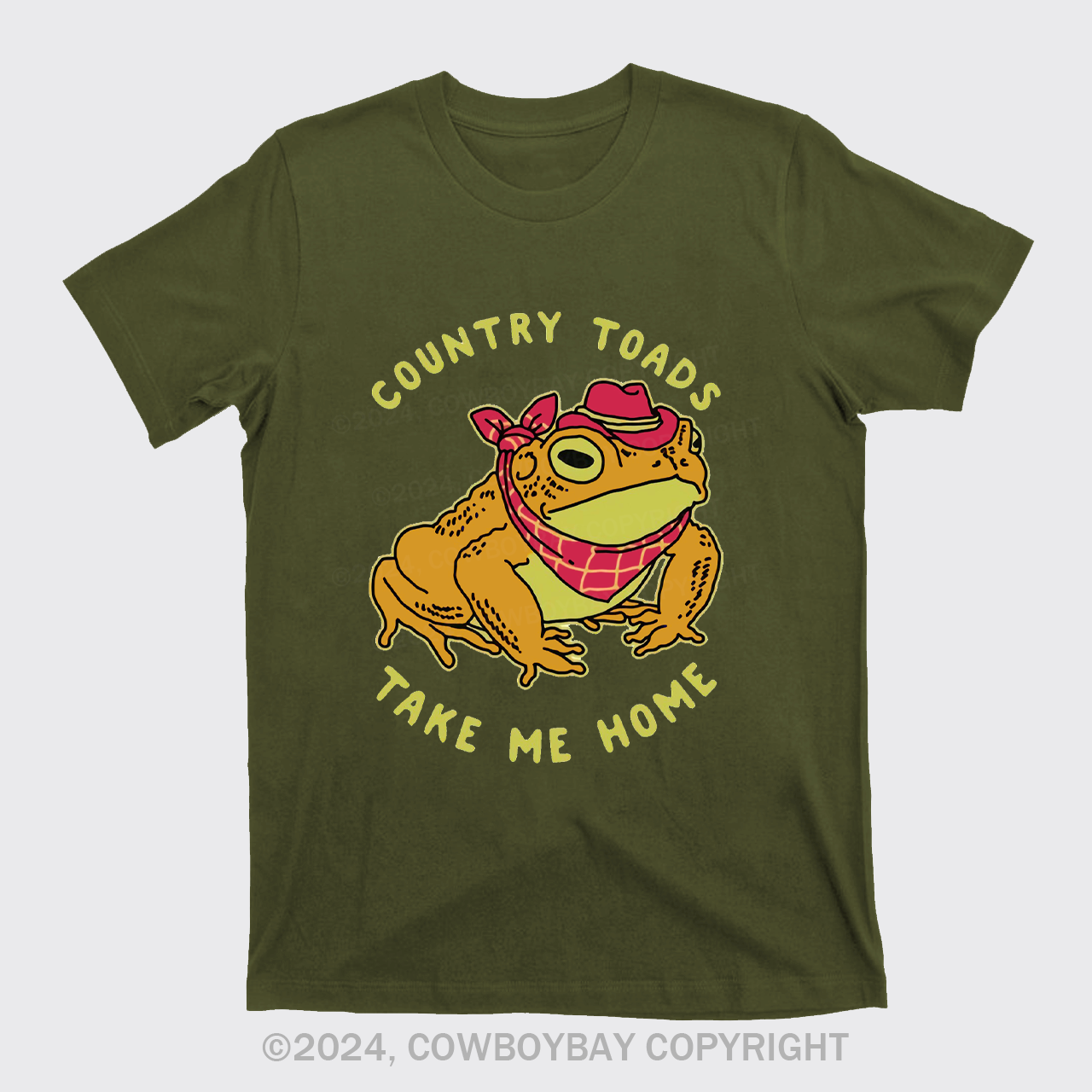 Country Toads Take Me Home T-Shirts