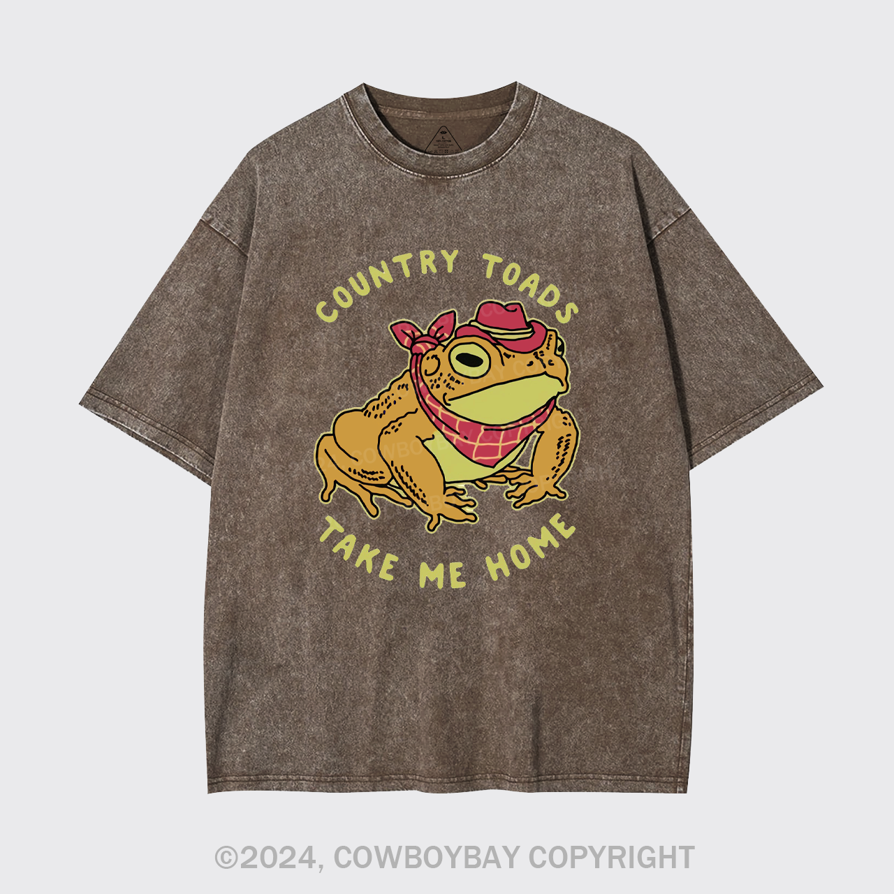 Country Toads Take Me Home Garment-dye Tees