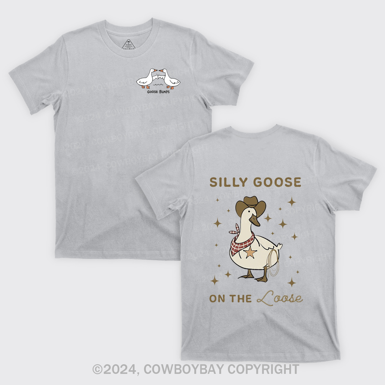 Retro Silly Goose On The Loose T-Shirts