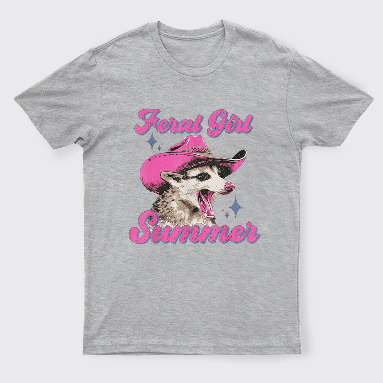 Trash Raccoon-Feral Girl T-Shirts