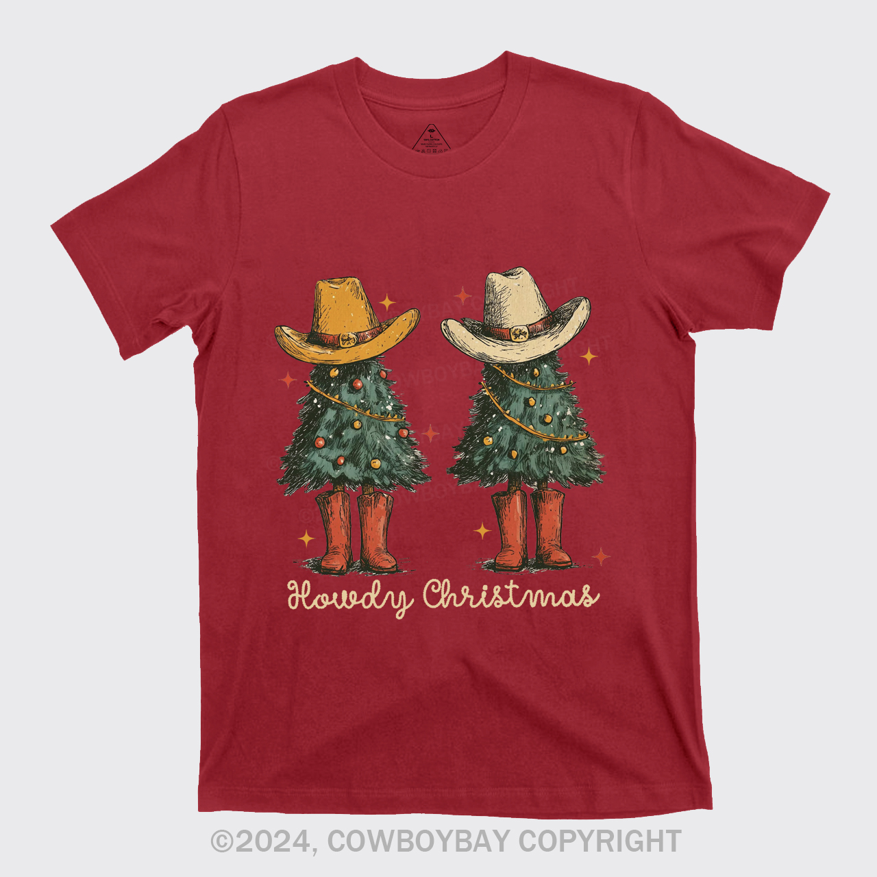 Retro Christmas Tree T-Shirts