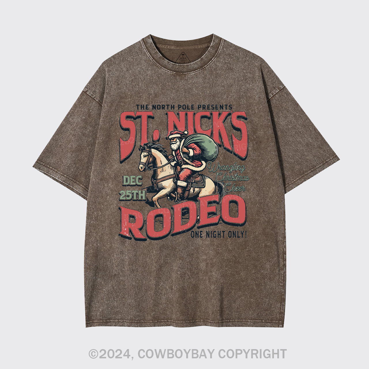St, Nick's Rodeo Garment-dye Tees