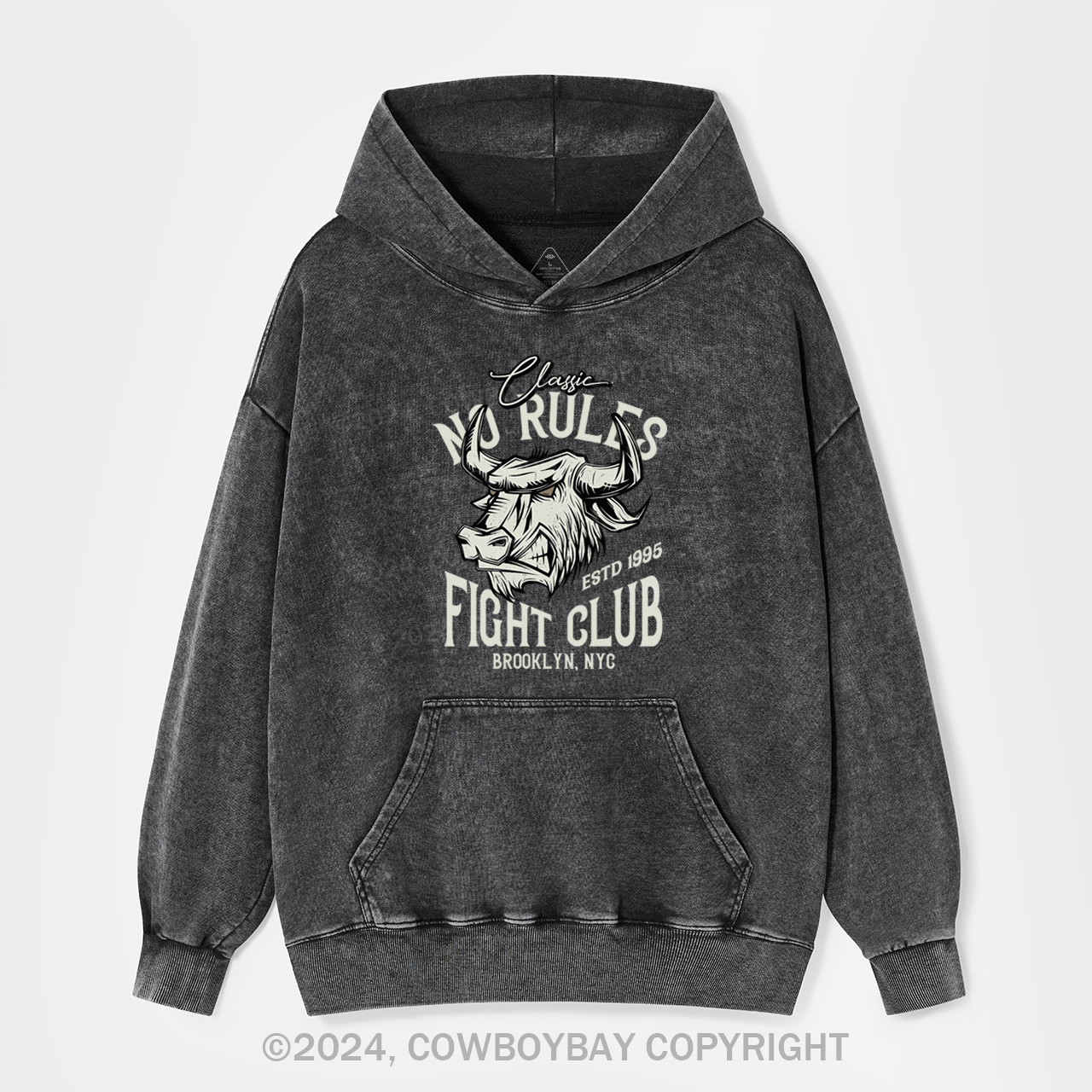 Outlaw Whiskey Garment-Dye Hoodies