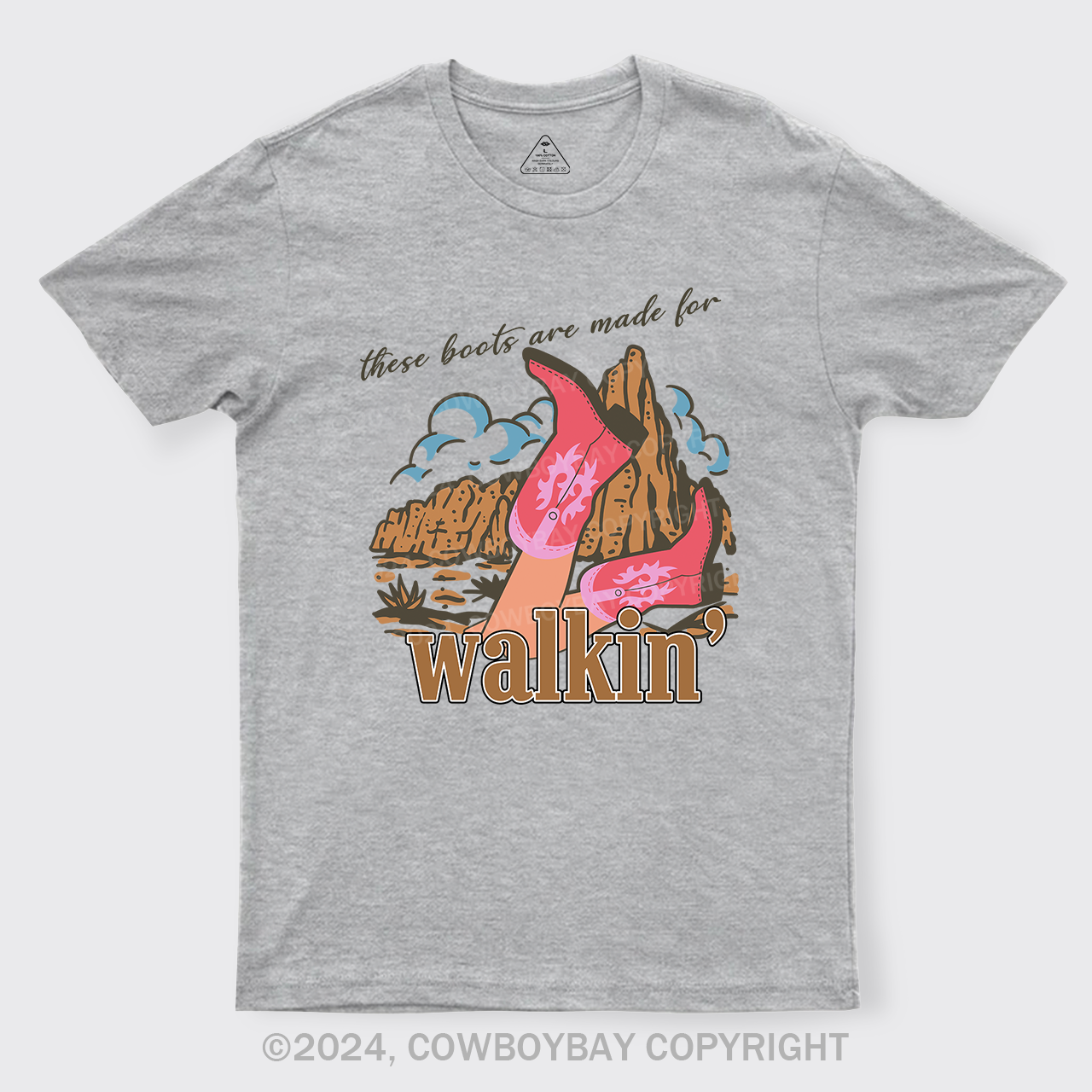 Boots Made For Walkin' Retro T-Shirts