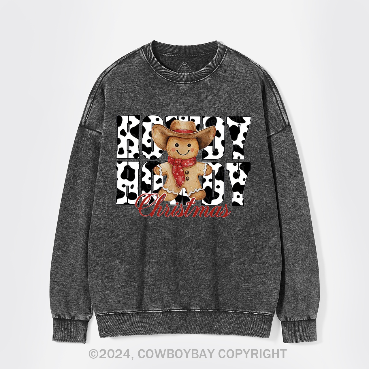 Retro Christmas Season Washed Sweatshirts