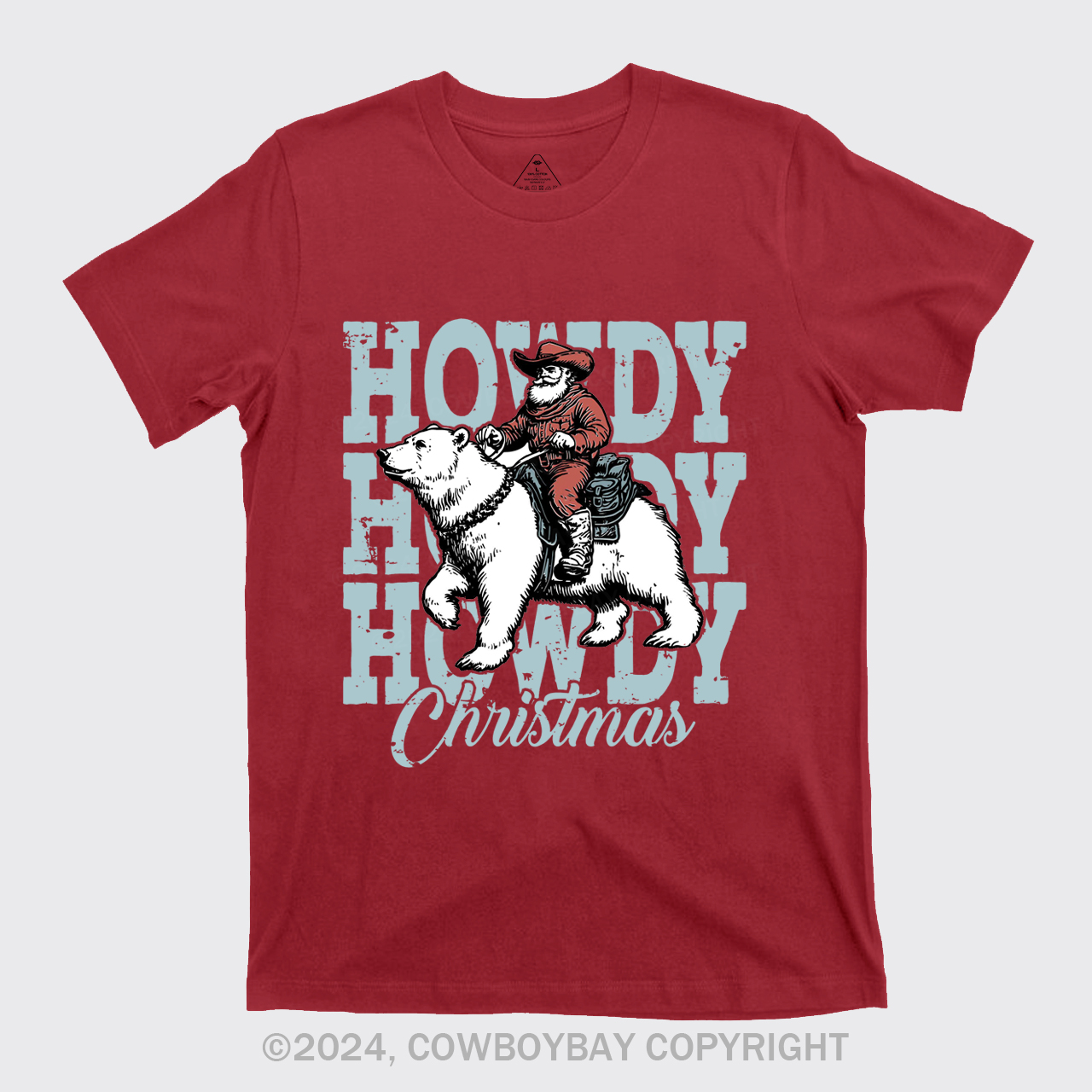 Santa Claus And Polar Bear T-Shirts