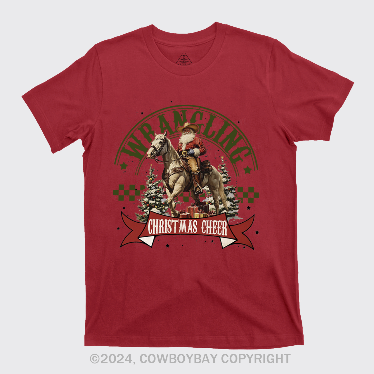 Wrangling Christmas Cheer T-Shirts