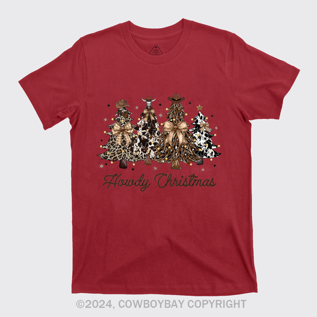 Retro Christmas Tree T-Shirts