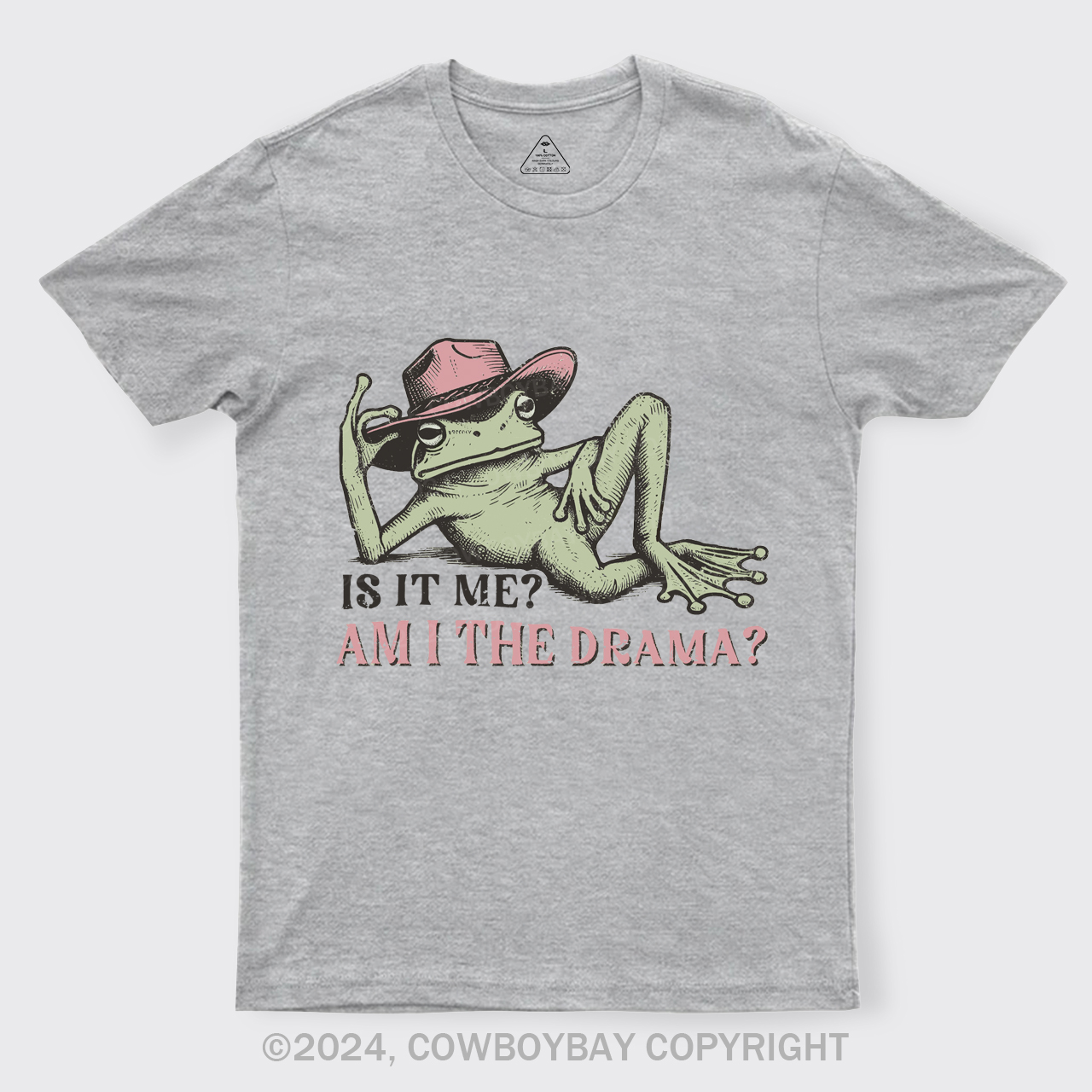 Funny Frog "Am I The Drama?" T-Shirts