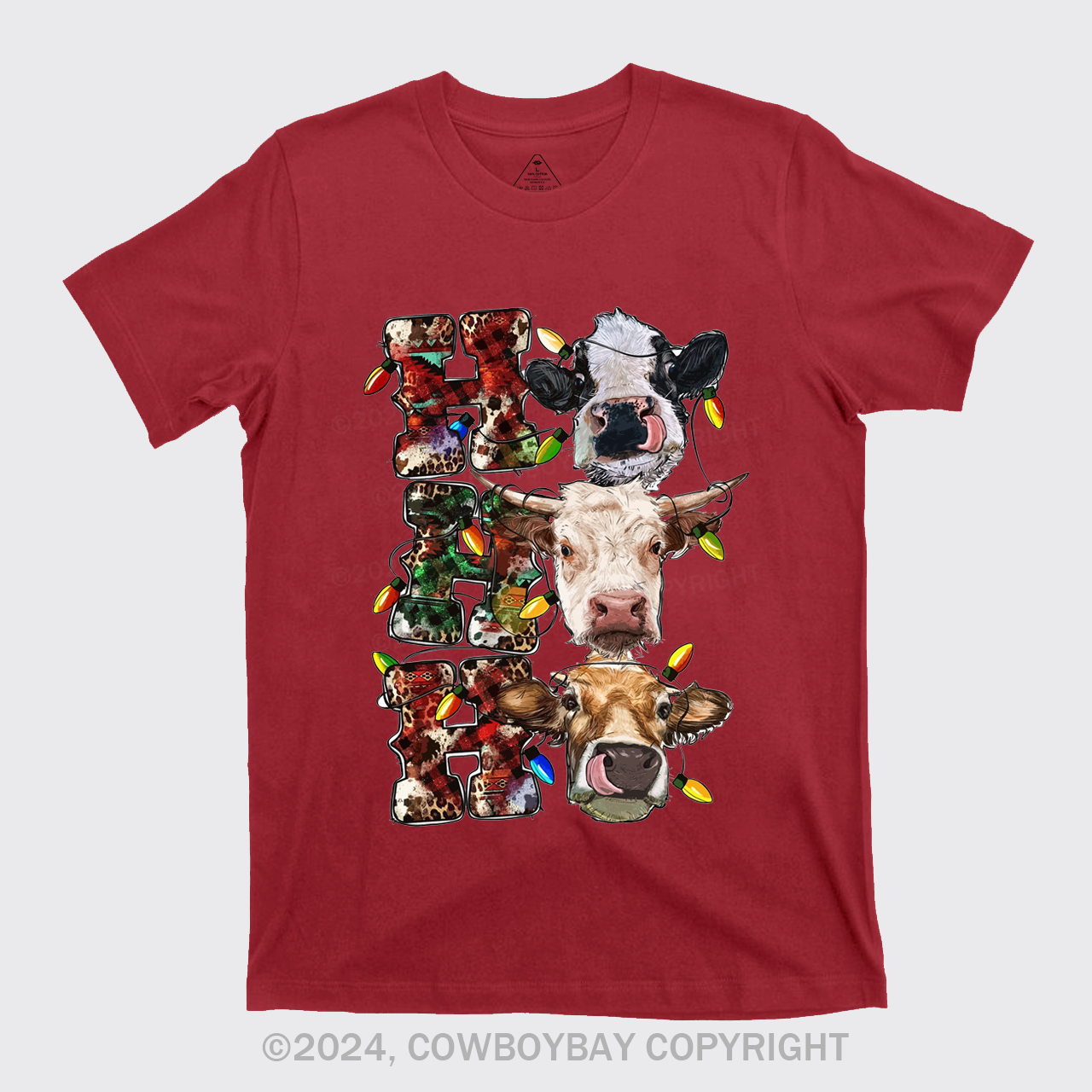 Ho Ho Ho Cows T-Shirts