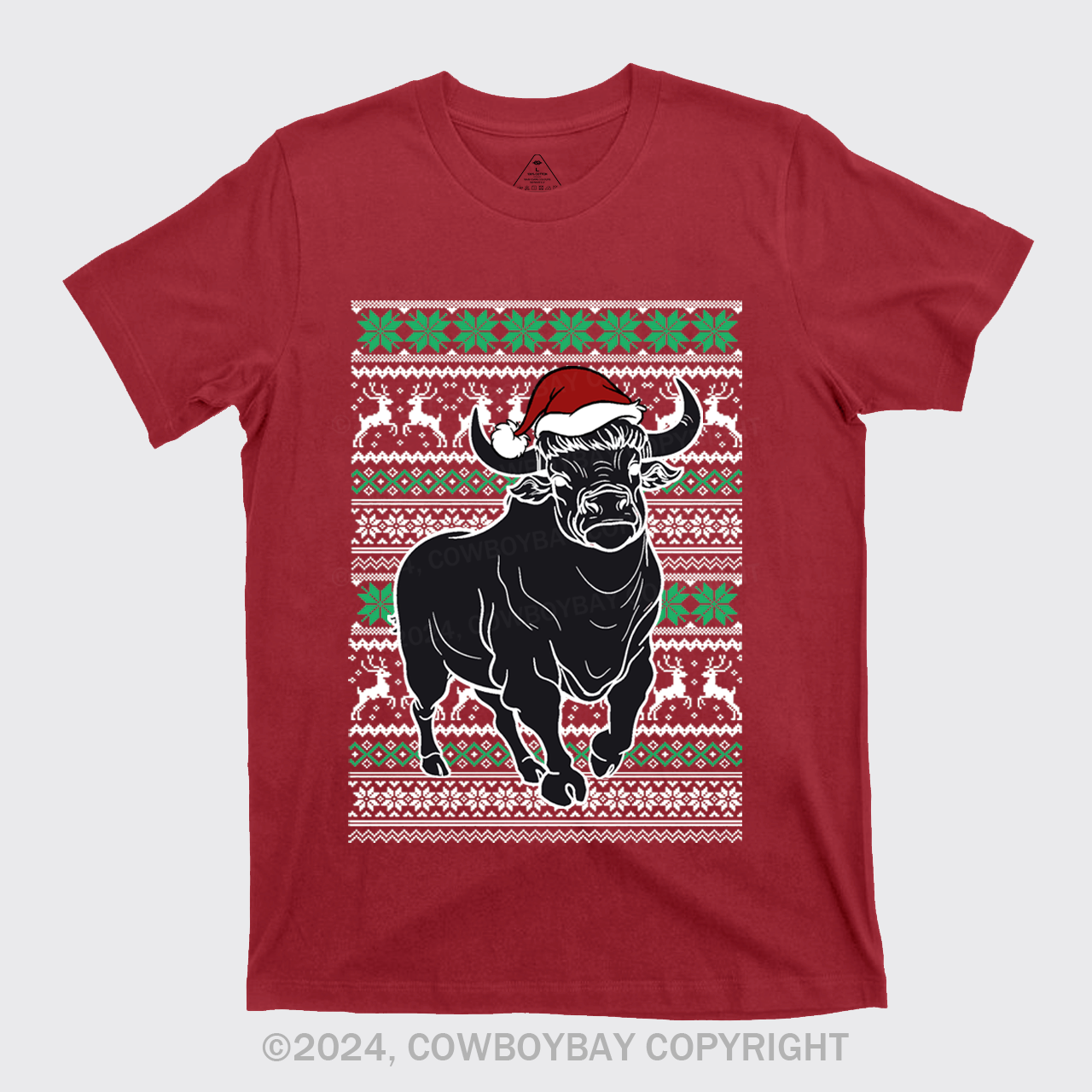 Cow Santa T-Shirts