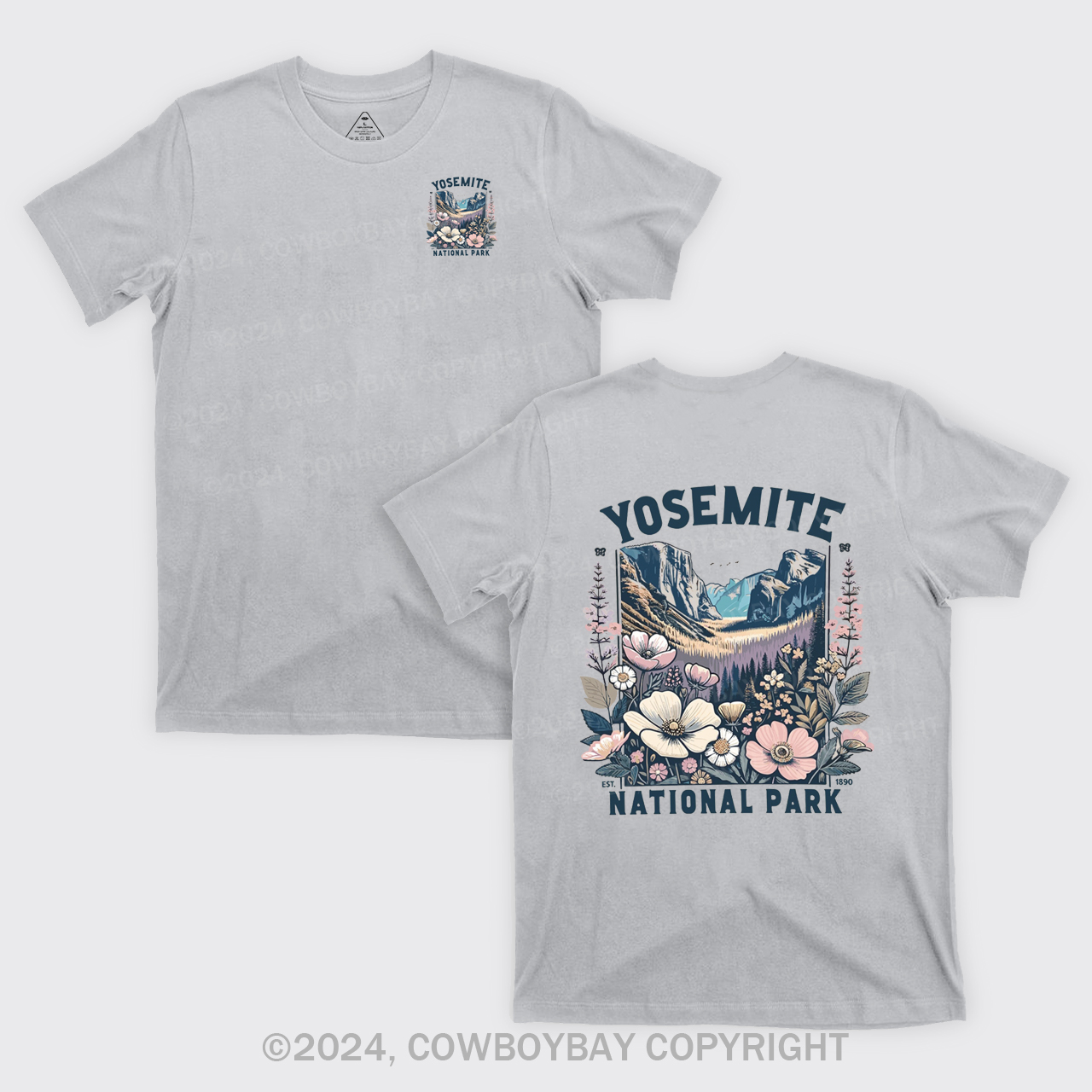 Yosemite National Park Wildflower T-Shirts