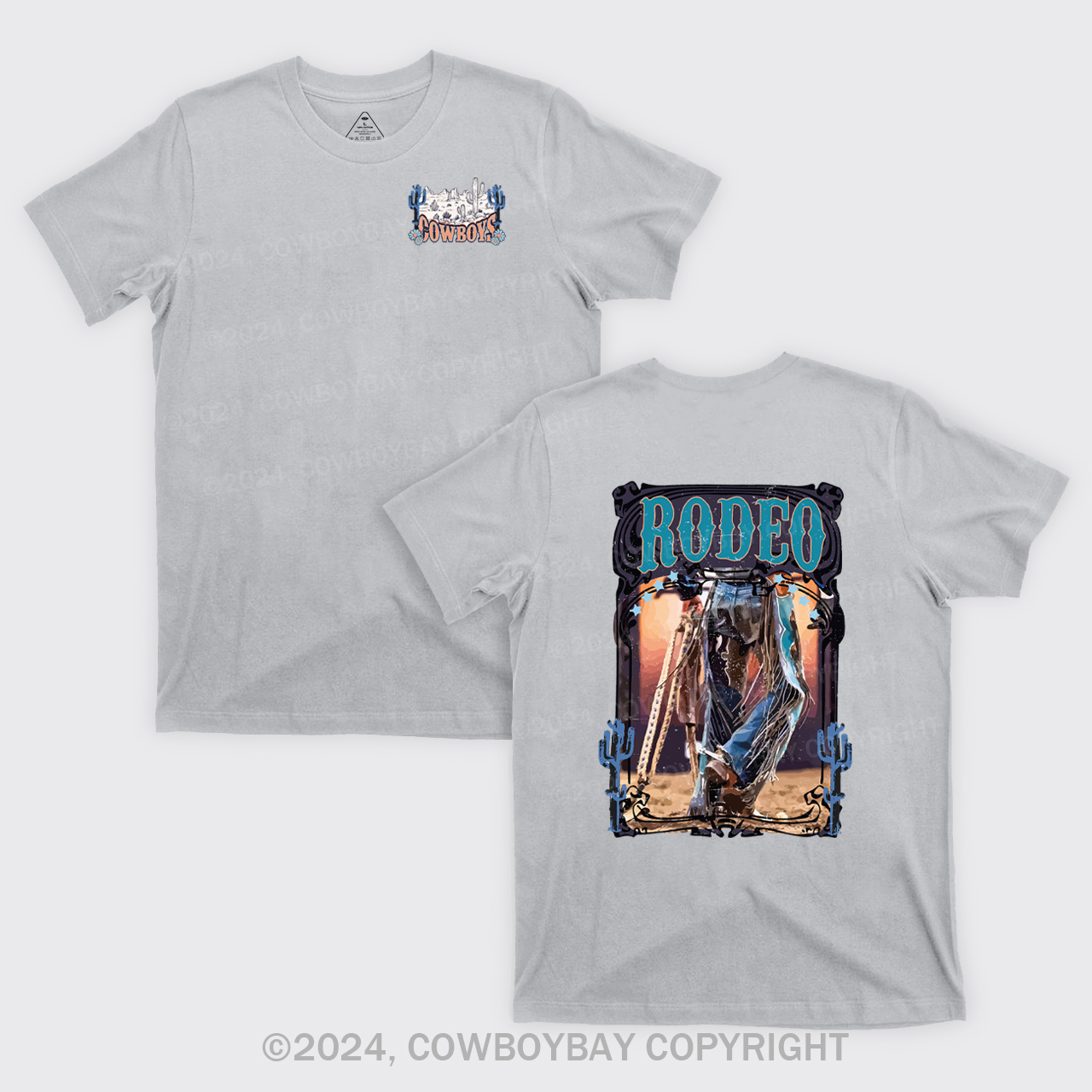 Western Rodeo Wild Cowboy T-Shirts