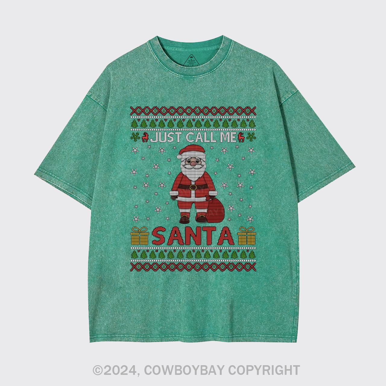 Just Call Me Santa Garment-dye Tees