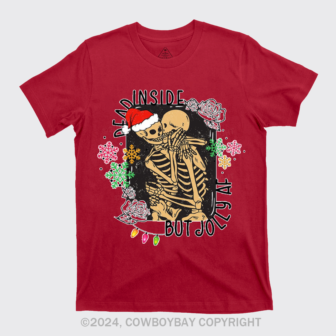 Dead Inside Skeleton T-Shirts