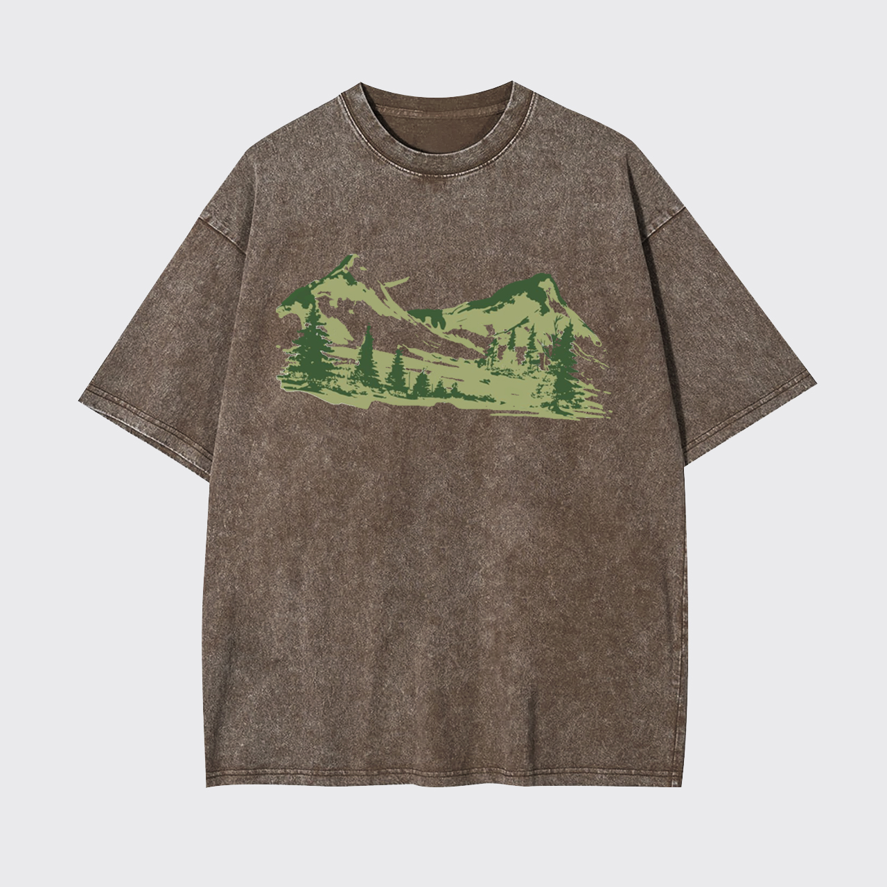 Mountain Range Adventure Garment-dye Tees