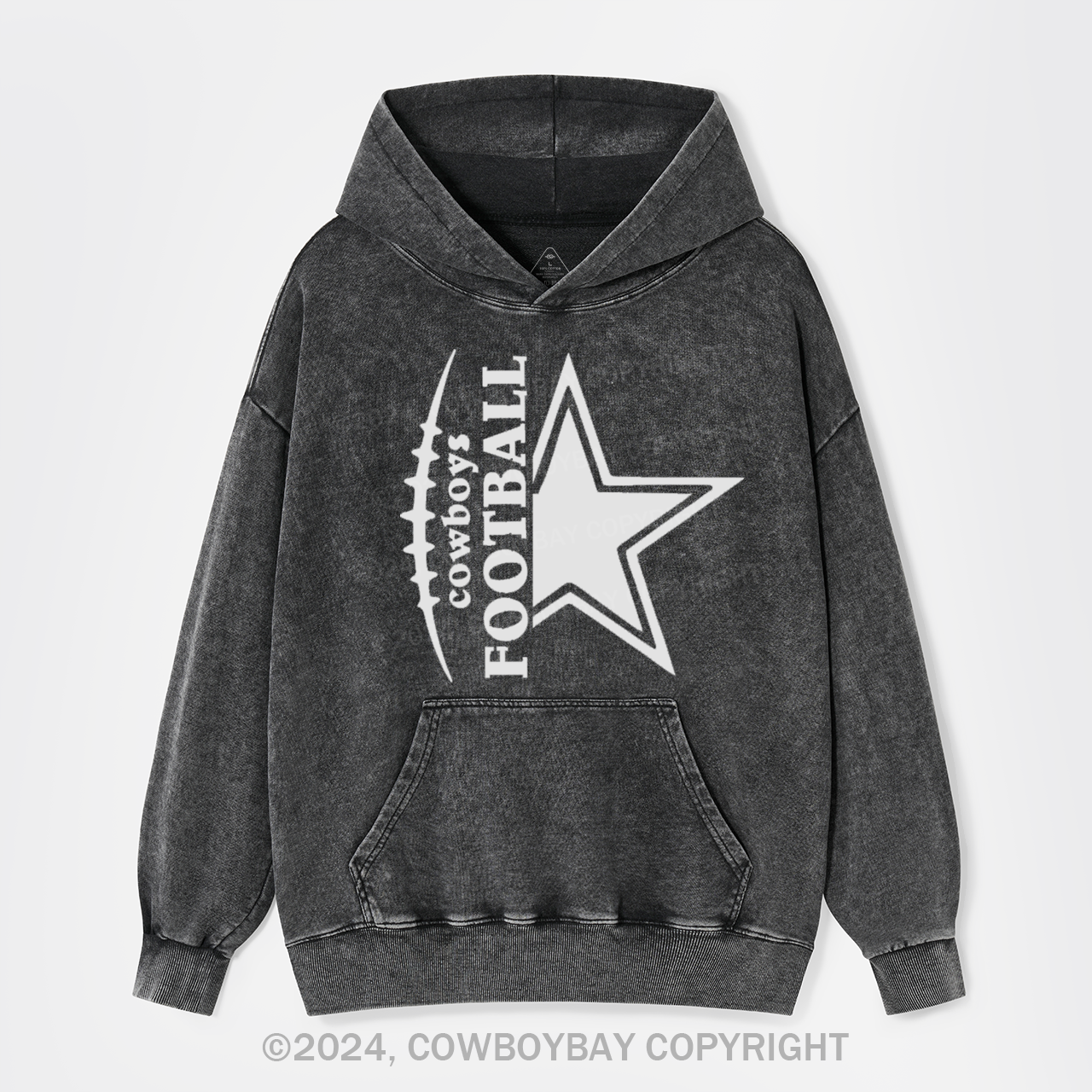 Your Team Football Garment-Dye Hoodies