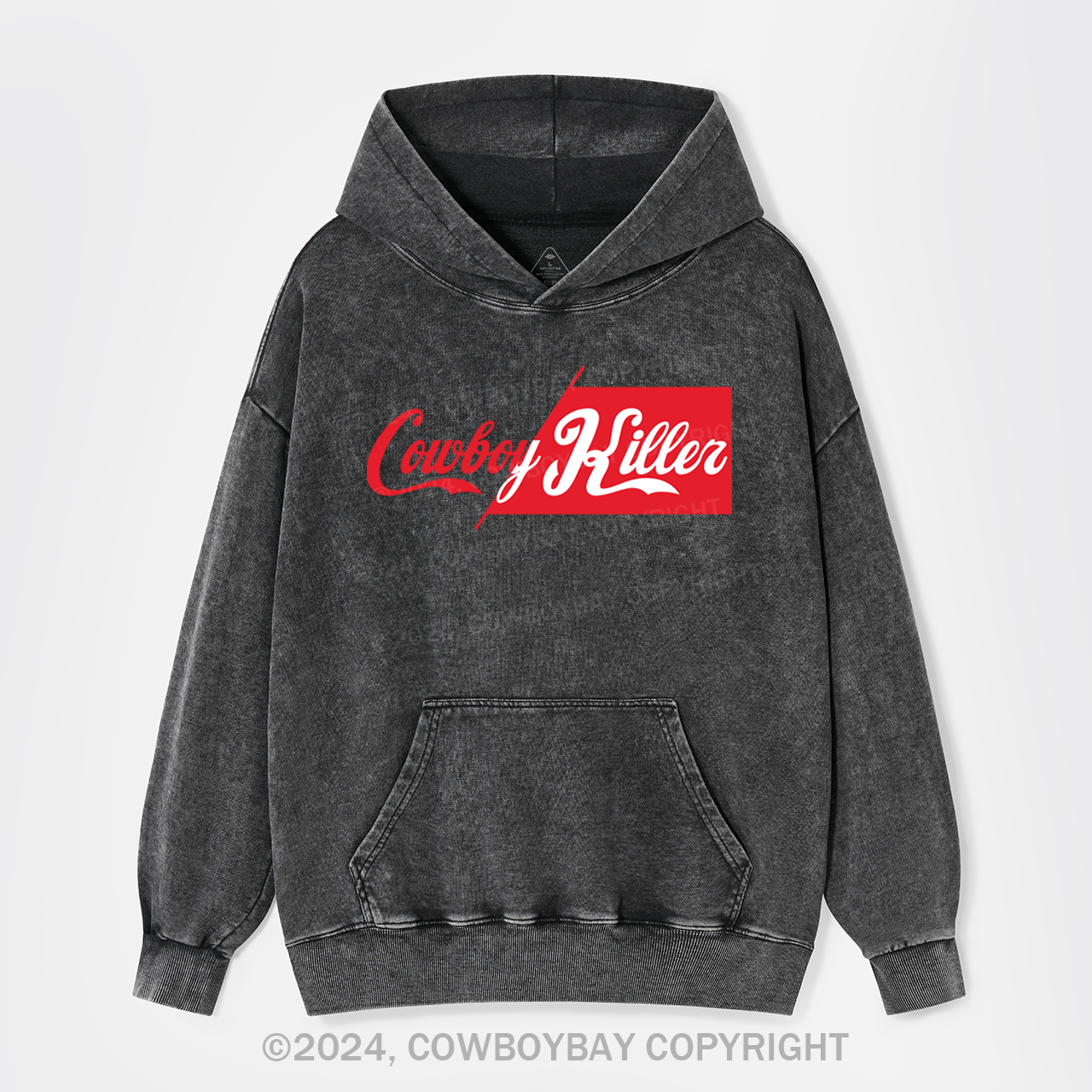 Cowboy Killer Garment-Dye Hoodies