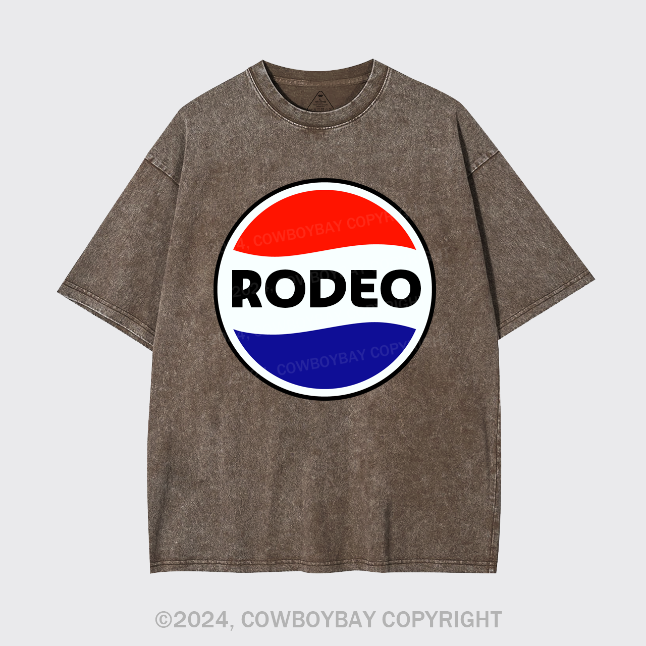 Funny Rodeo Garment-dye Tees