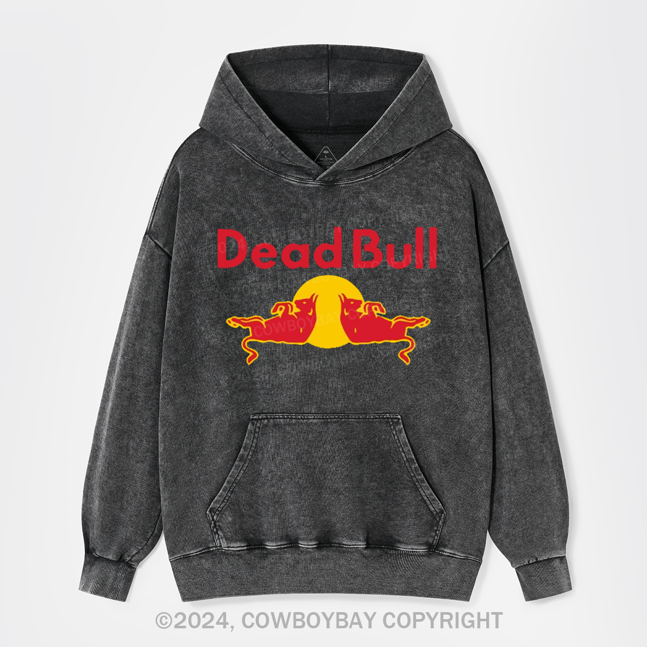 Dead Bull Garment-Dye Hoodies