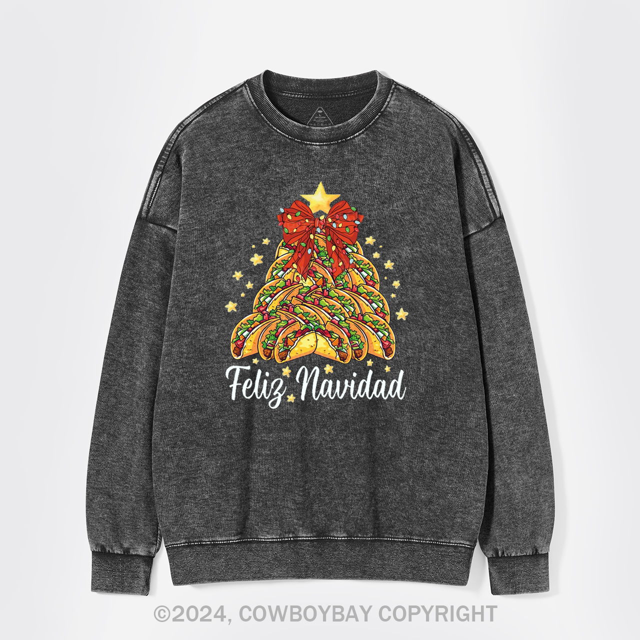 Mexican Food Washed Sweatshirts
