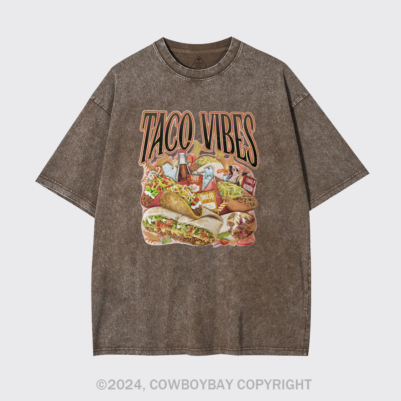 Taco Vibes Garment-dye Tees