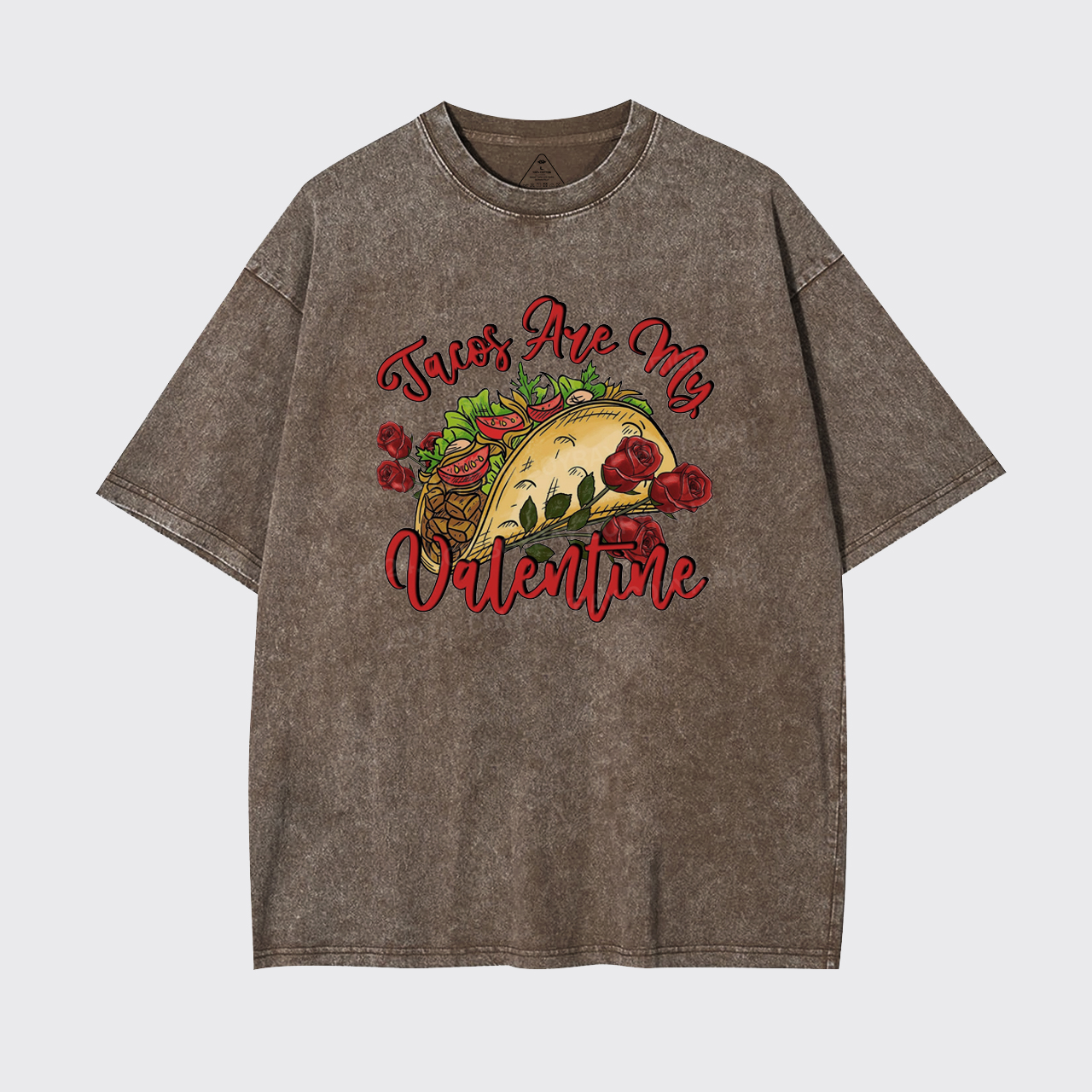 I'm Into Fitness, Fitness Taco In My Mouth Garment-dye Tees
