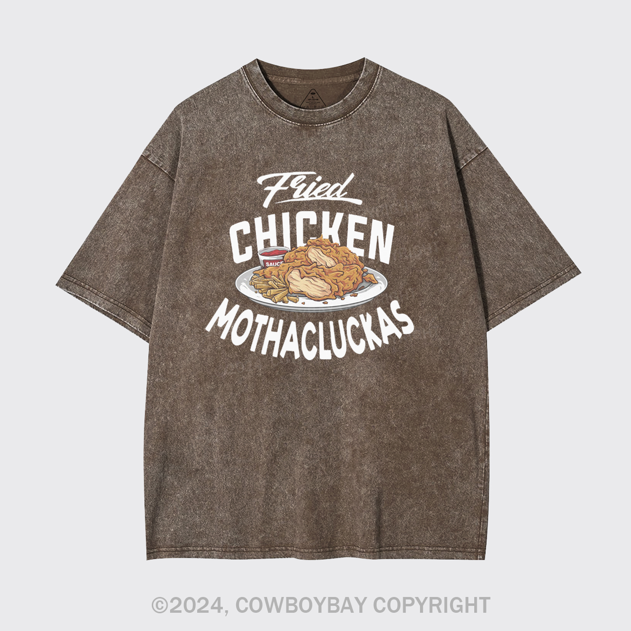 Fried Chicken Garment-dye Tees