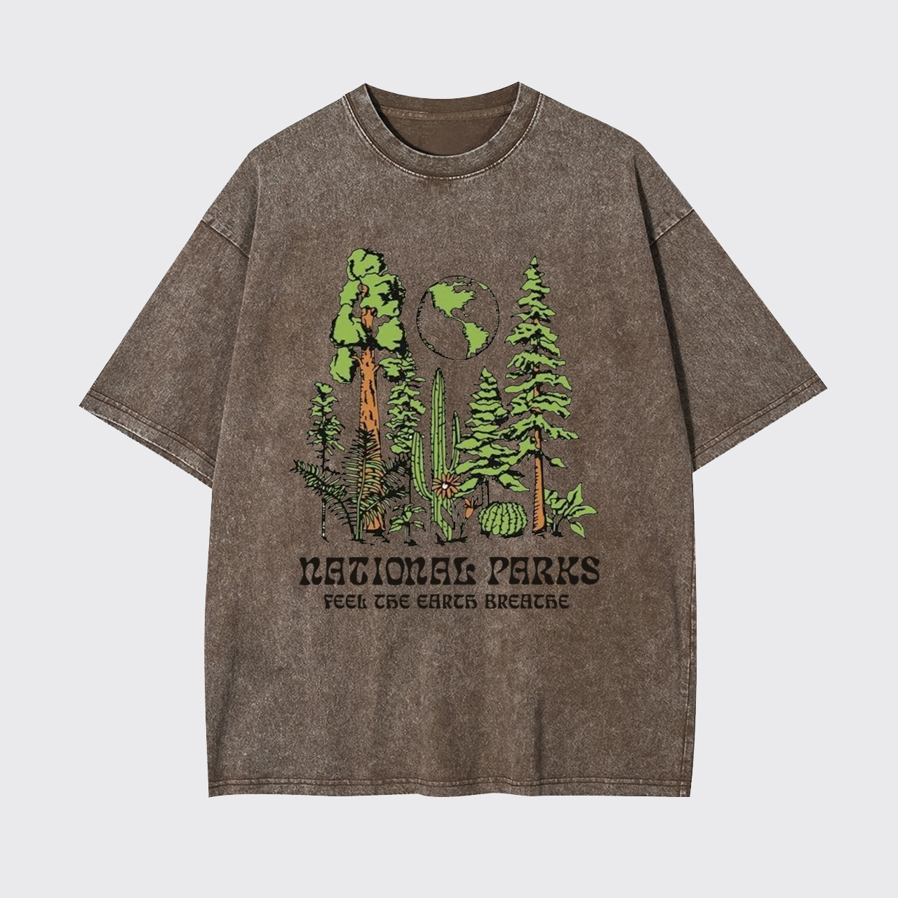 National Parks Feel the Breath Garment-dye Tees