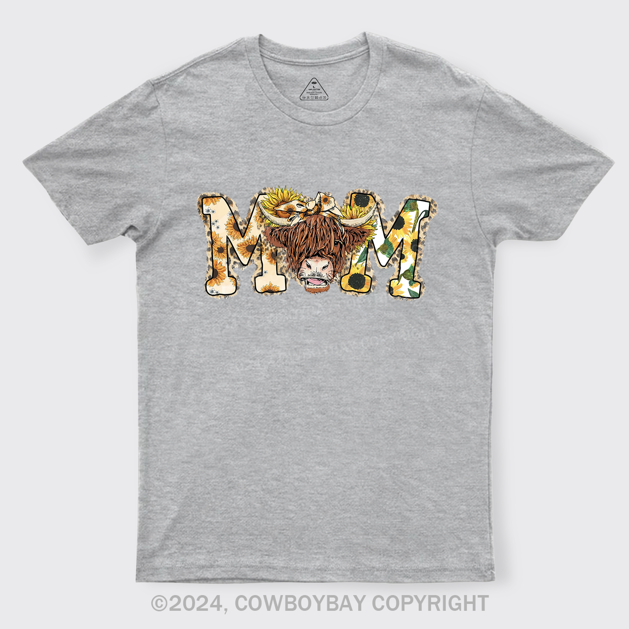 Mom Cow Western T-shirts
