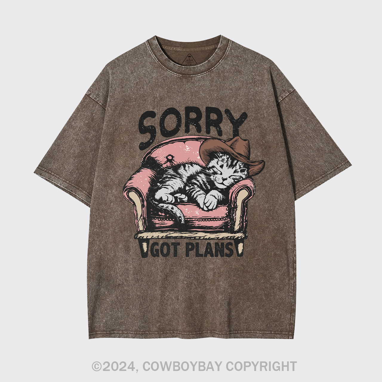 Sorry Got Plans Garment-dye Tees
