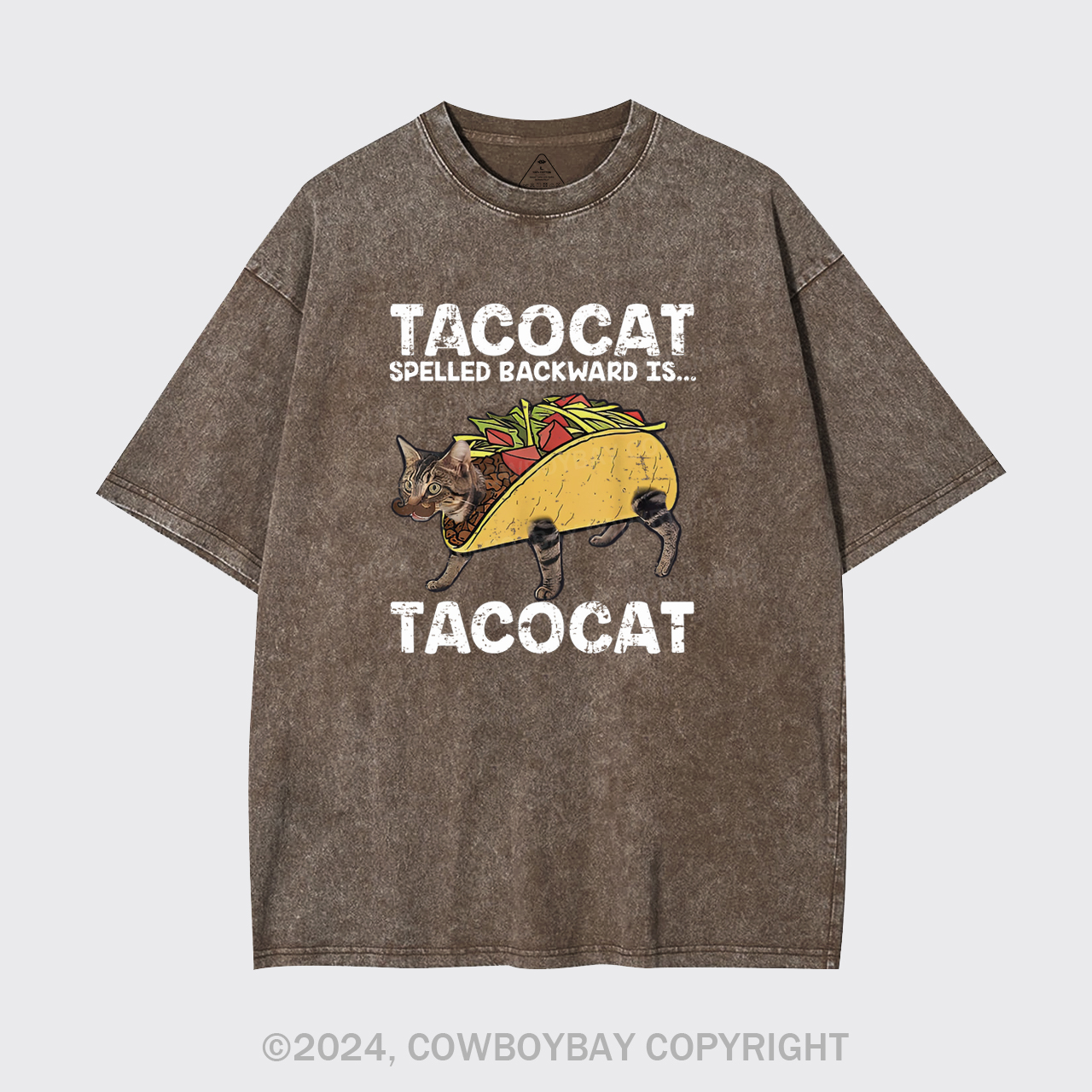 Vintage Taco & Cat Garment-dye Tees