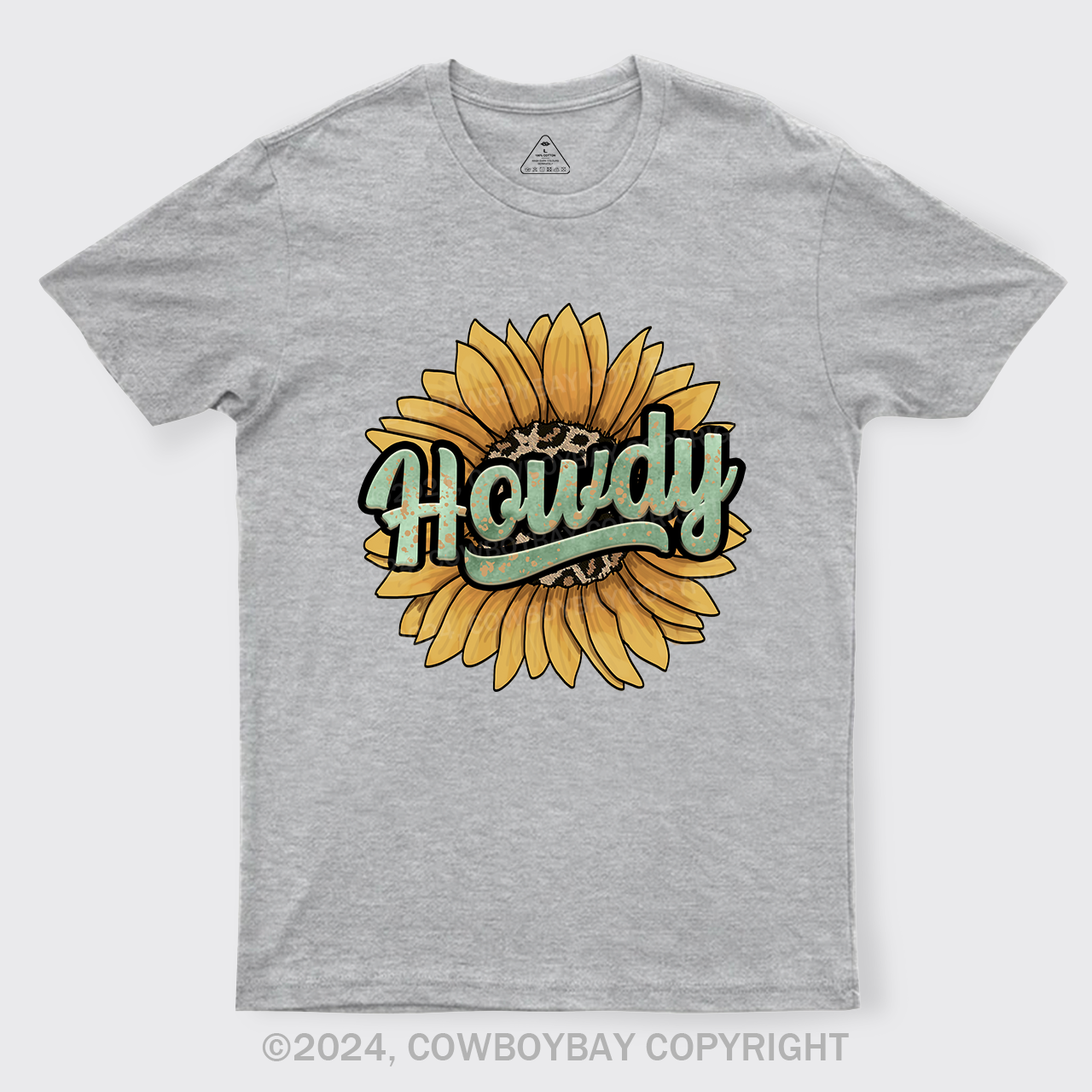 Howdy Sunflower Midwest Tees
