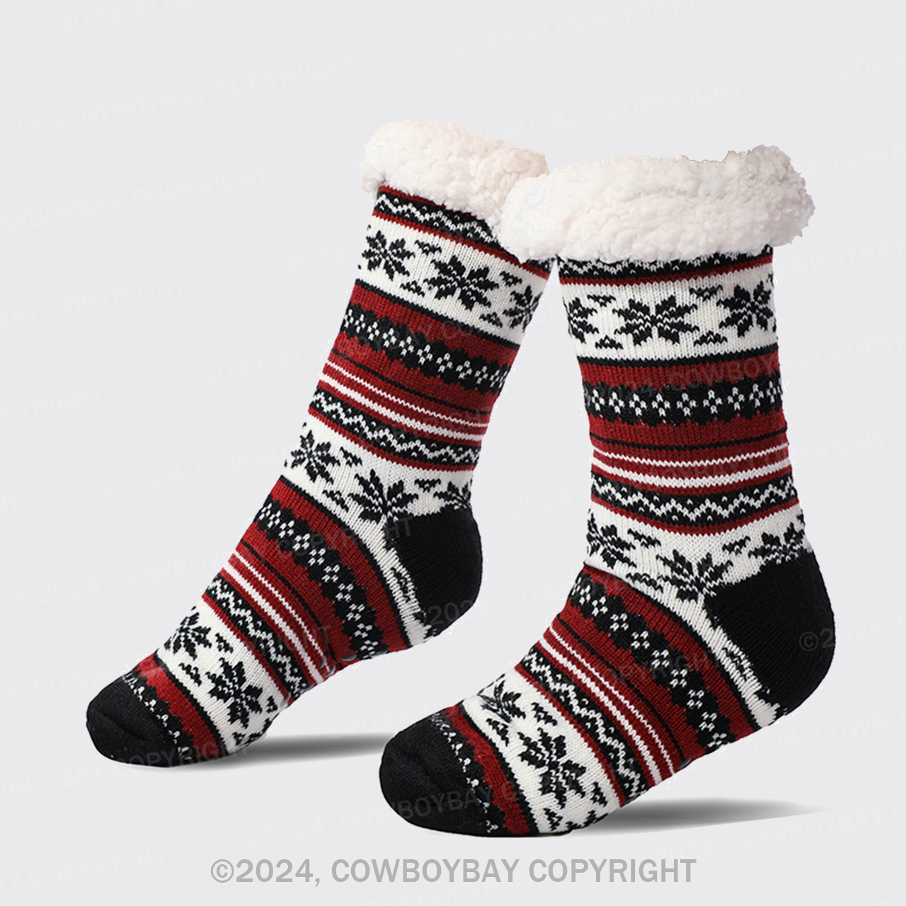 Thick Fleece-Lined Socks