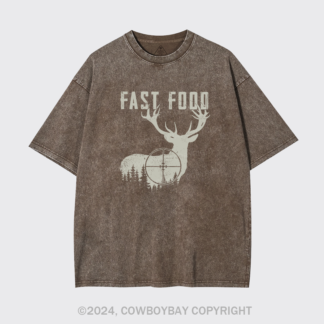 Hunting Fast Food Garment-dye Tees