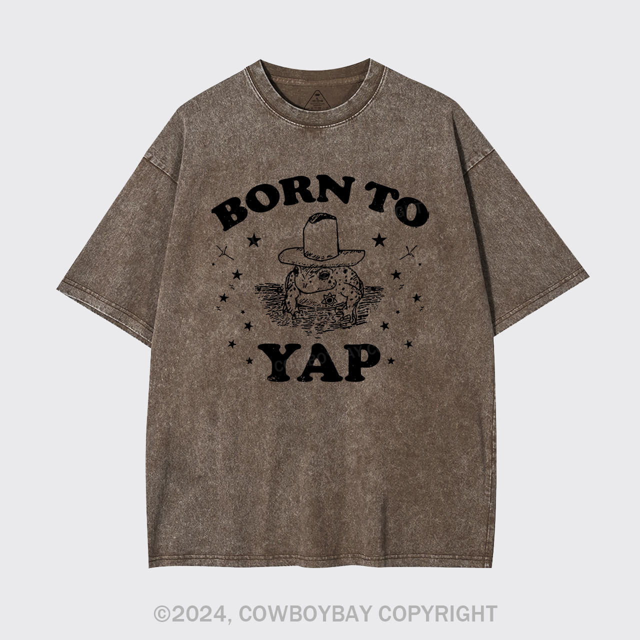 Born To Yap Garment-dye Tees