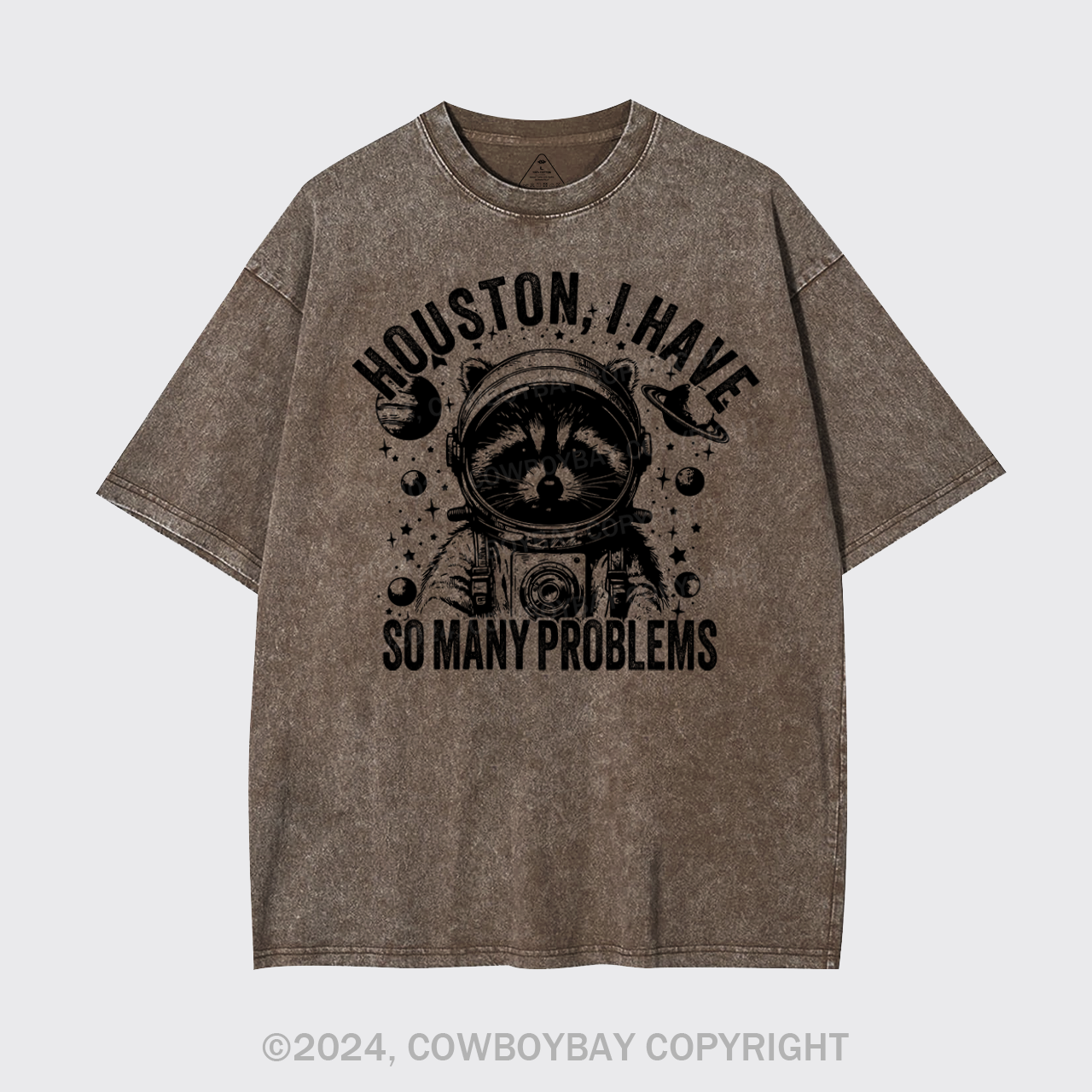 Houston, I Have So Many Problems Garment-dye Tees